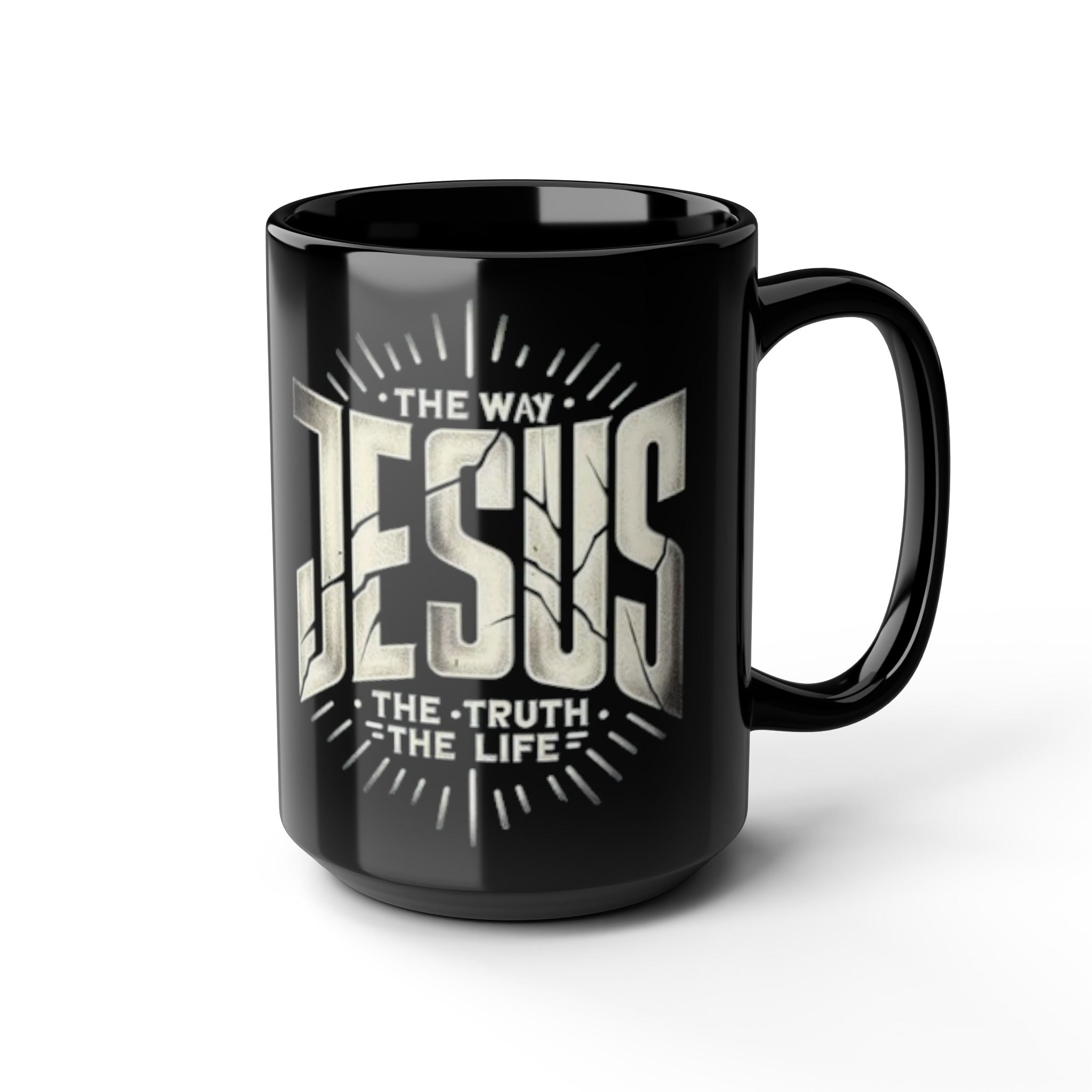 The Way Warrior Mug - John 14:6 Stone Edition