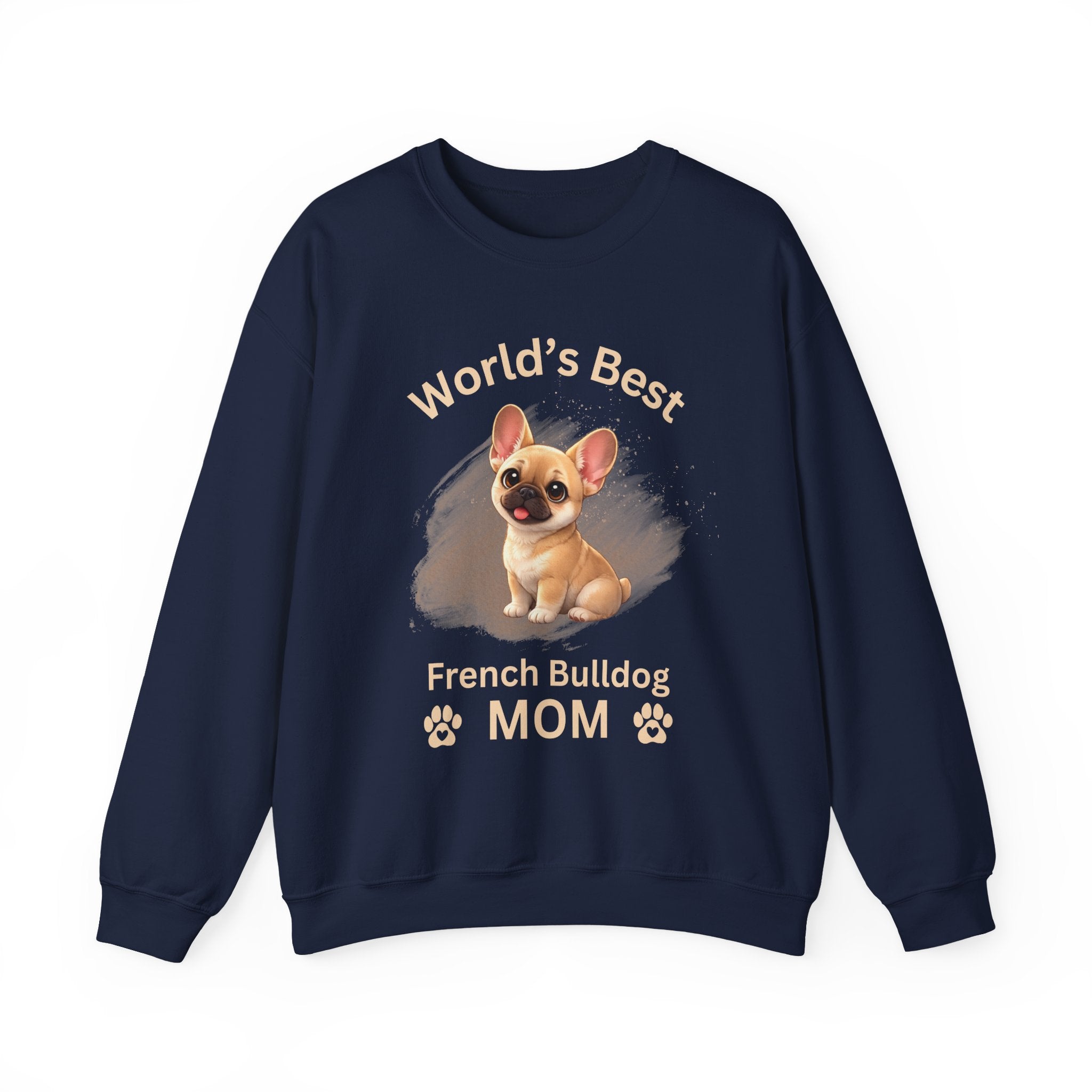 World's Best French Bulldog Mom - Premium Crewneck Sweatshirt