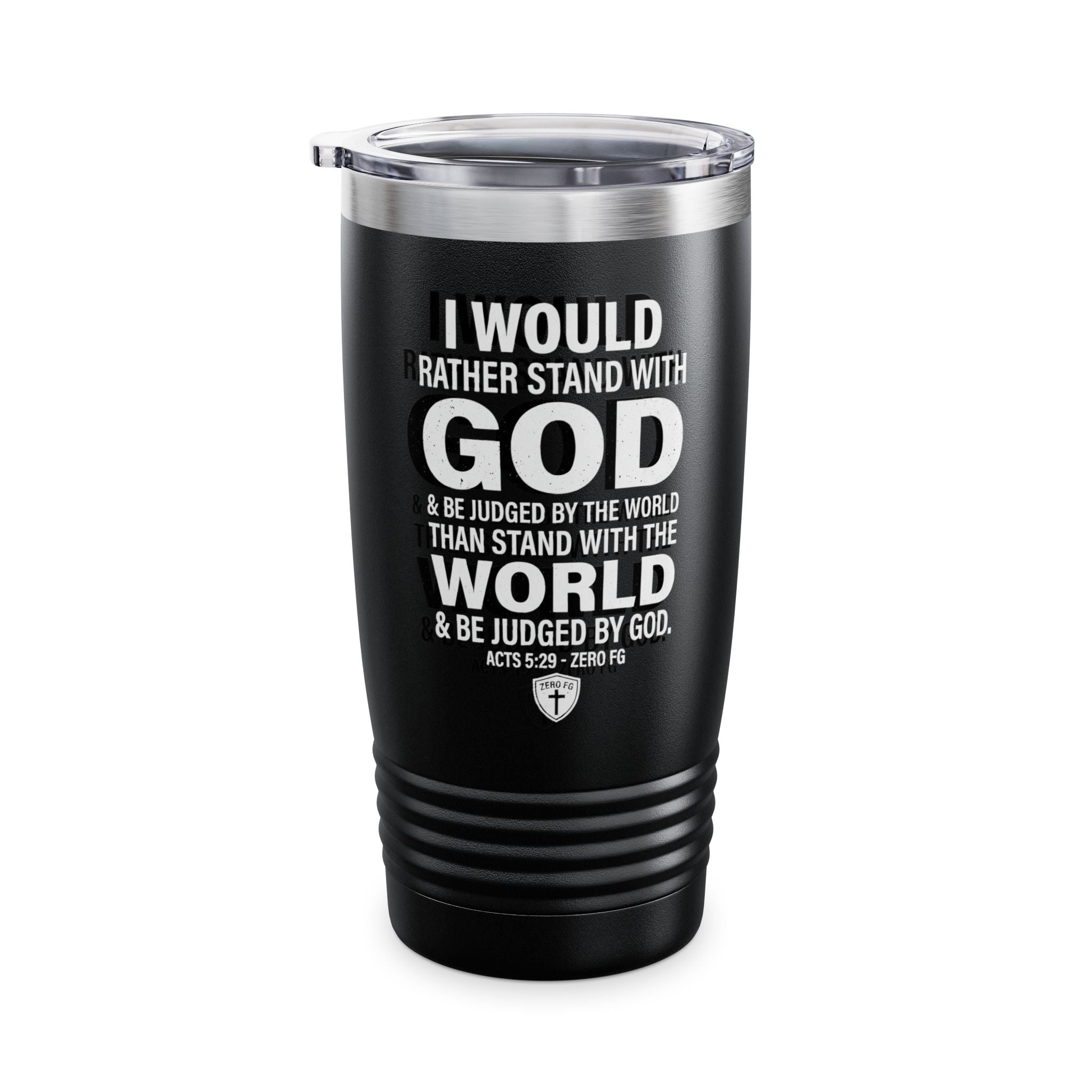 Stand With God Ringneck Tumbler, 20oz