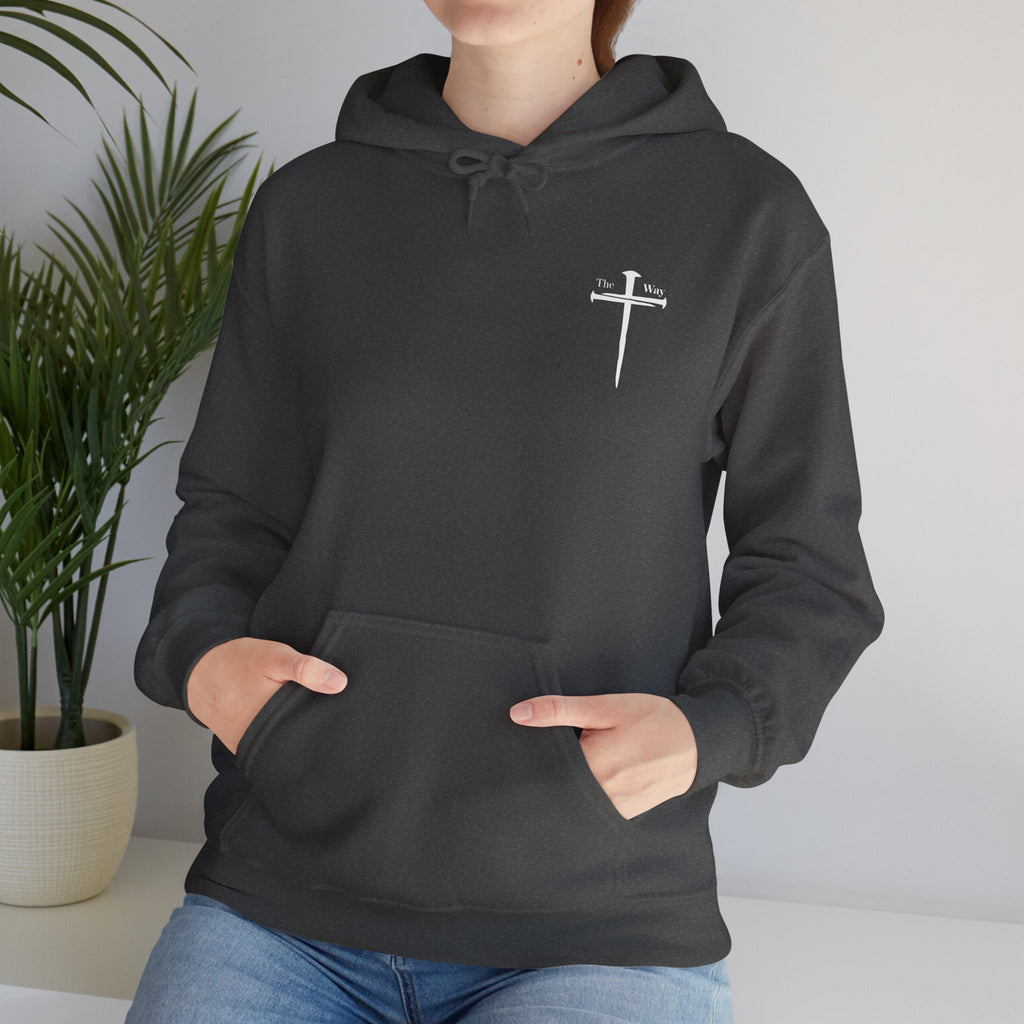 The Way Cross Hoodie – Front & Back Faith Design