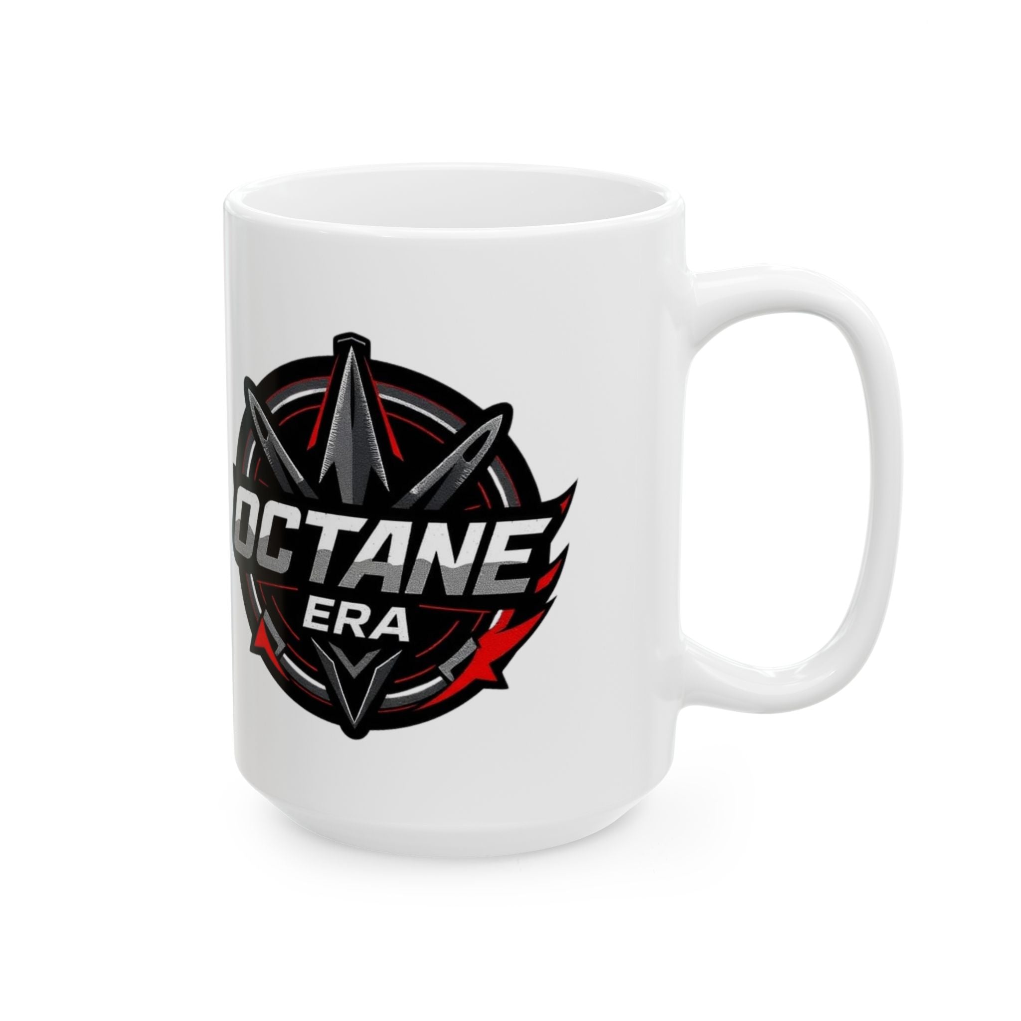 Octane Era Ceramic Mug - Perfect for Gamers, Coffee Lovers, and Gifts, 11oz, 15oz, Gaming Mug, Unique Coffee Cup
