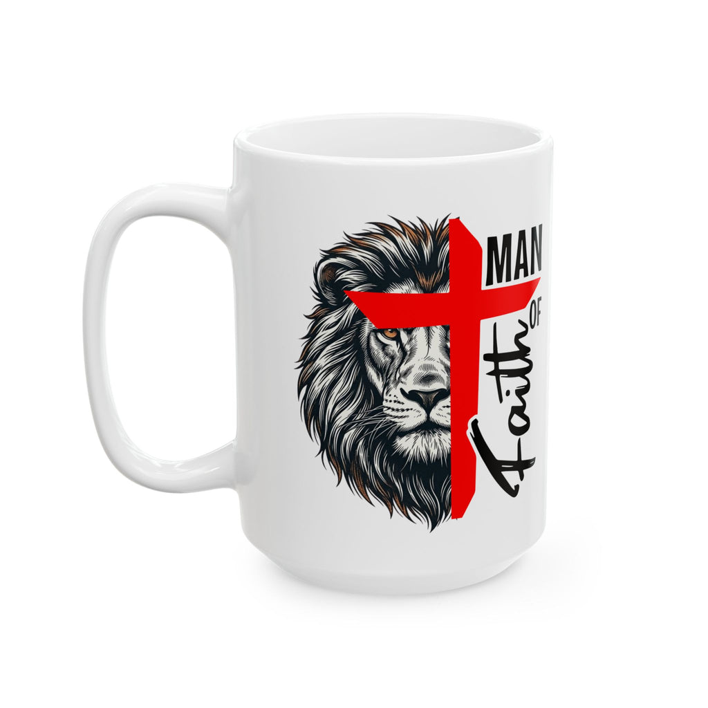 Man of Faith Ceramic Mug (11oz & 15oz Premium)