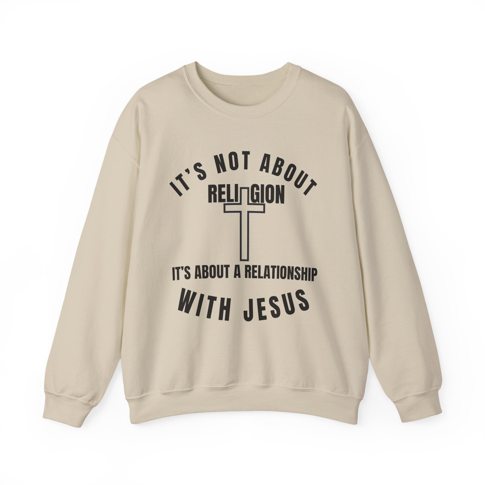 Relationship Over Religion Crewneck Sweatshirt