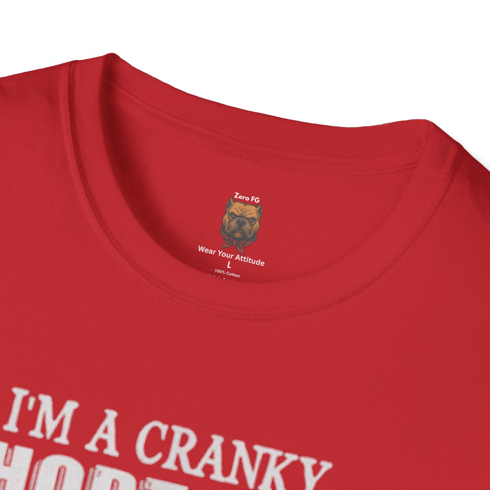 Cranky Short Girl Skeleton Tee