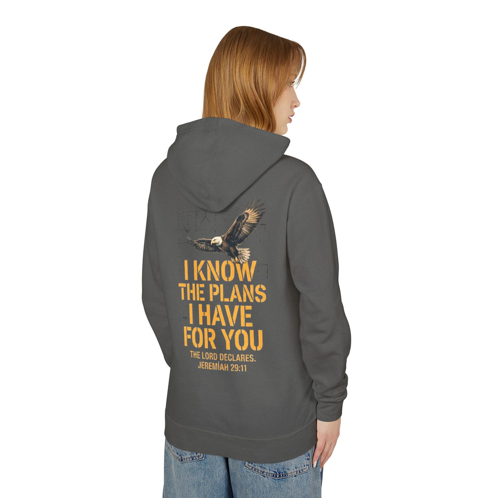 I Know The Plans I Have For You — Jeremiah 29:11 Christian Hoodie