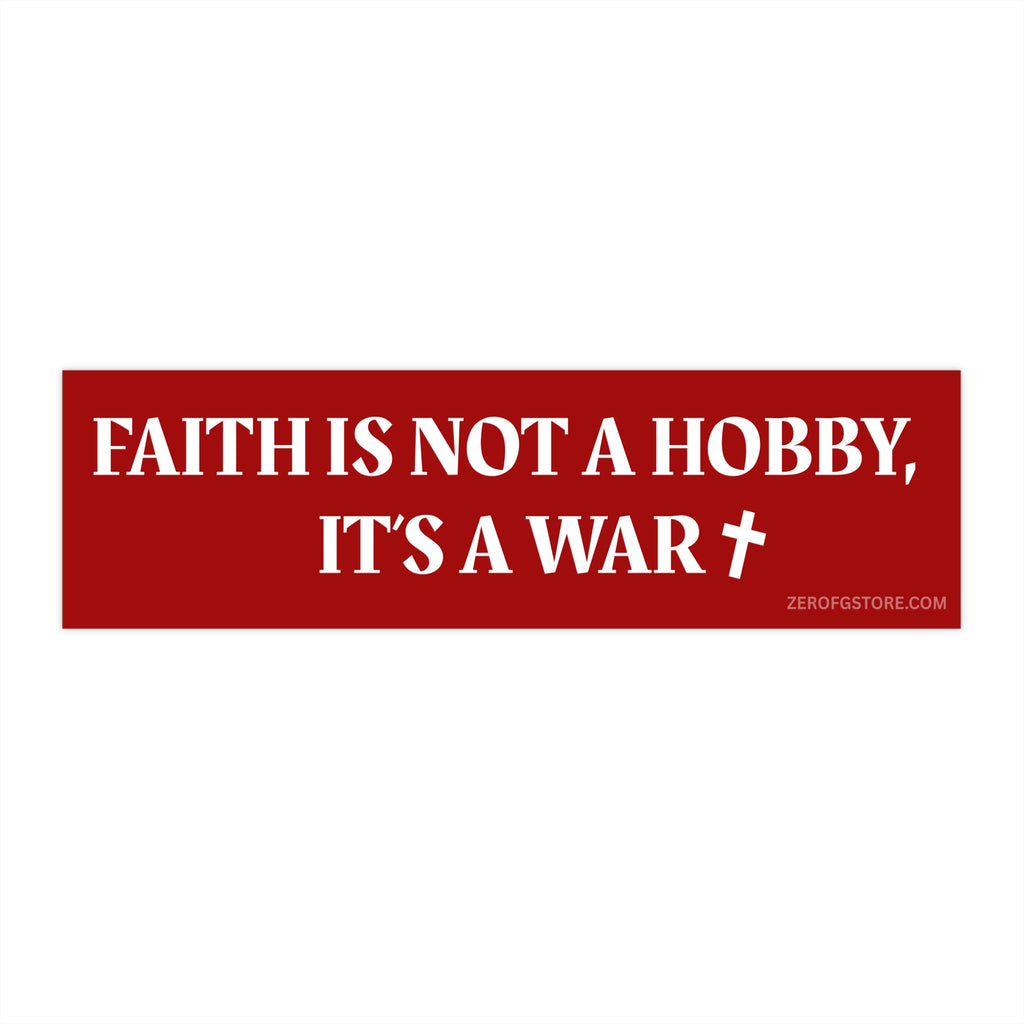Zero FG — Defiant Christianity Weatherproof Vinyl Sticker