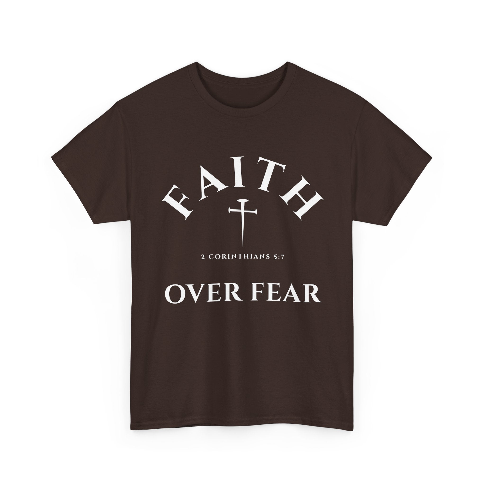 Faith Over Fear — Premium Heavyweight T-Shirt