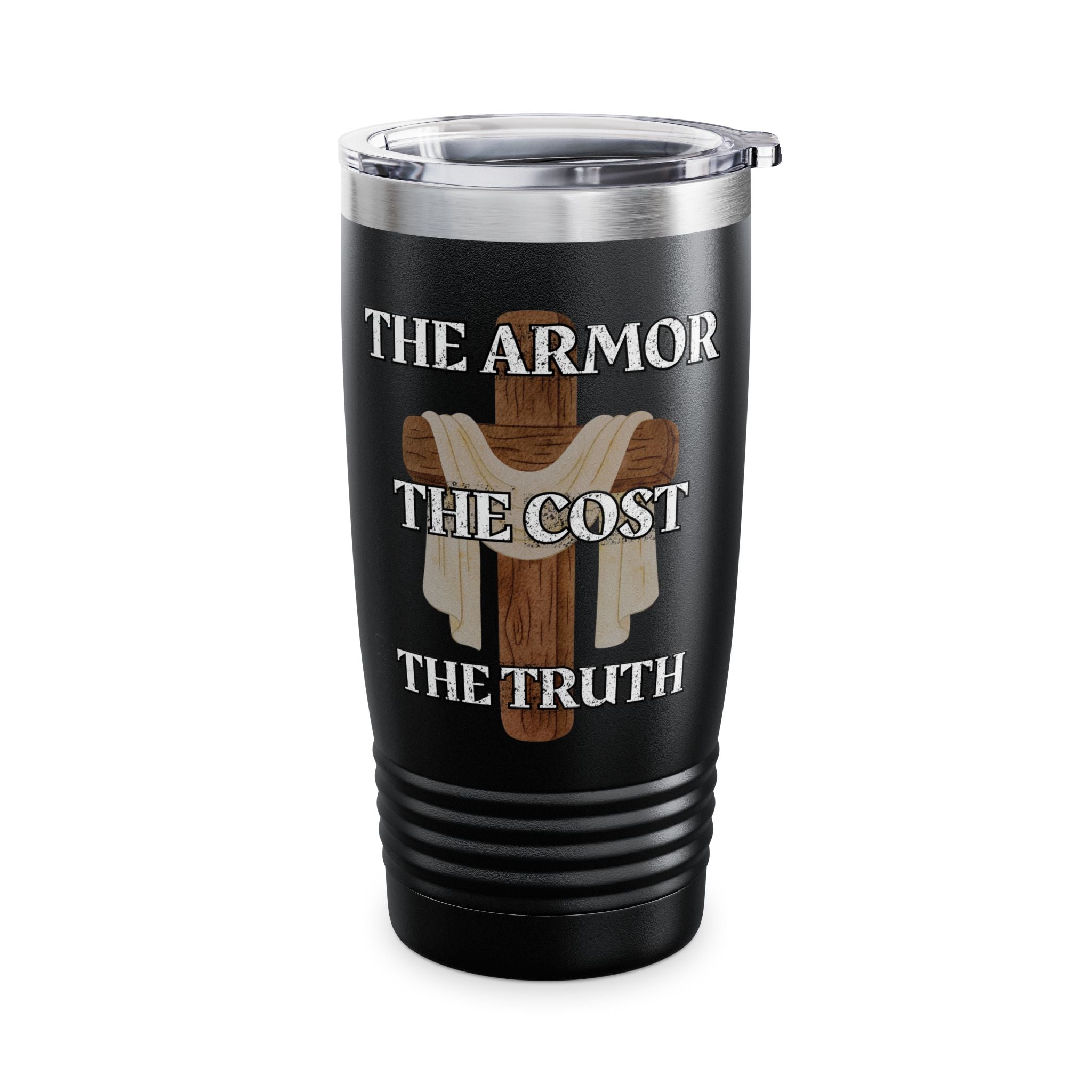 The Armor, The Cost, The Truth — 20oz Premium Stainless Tumbler