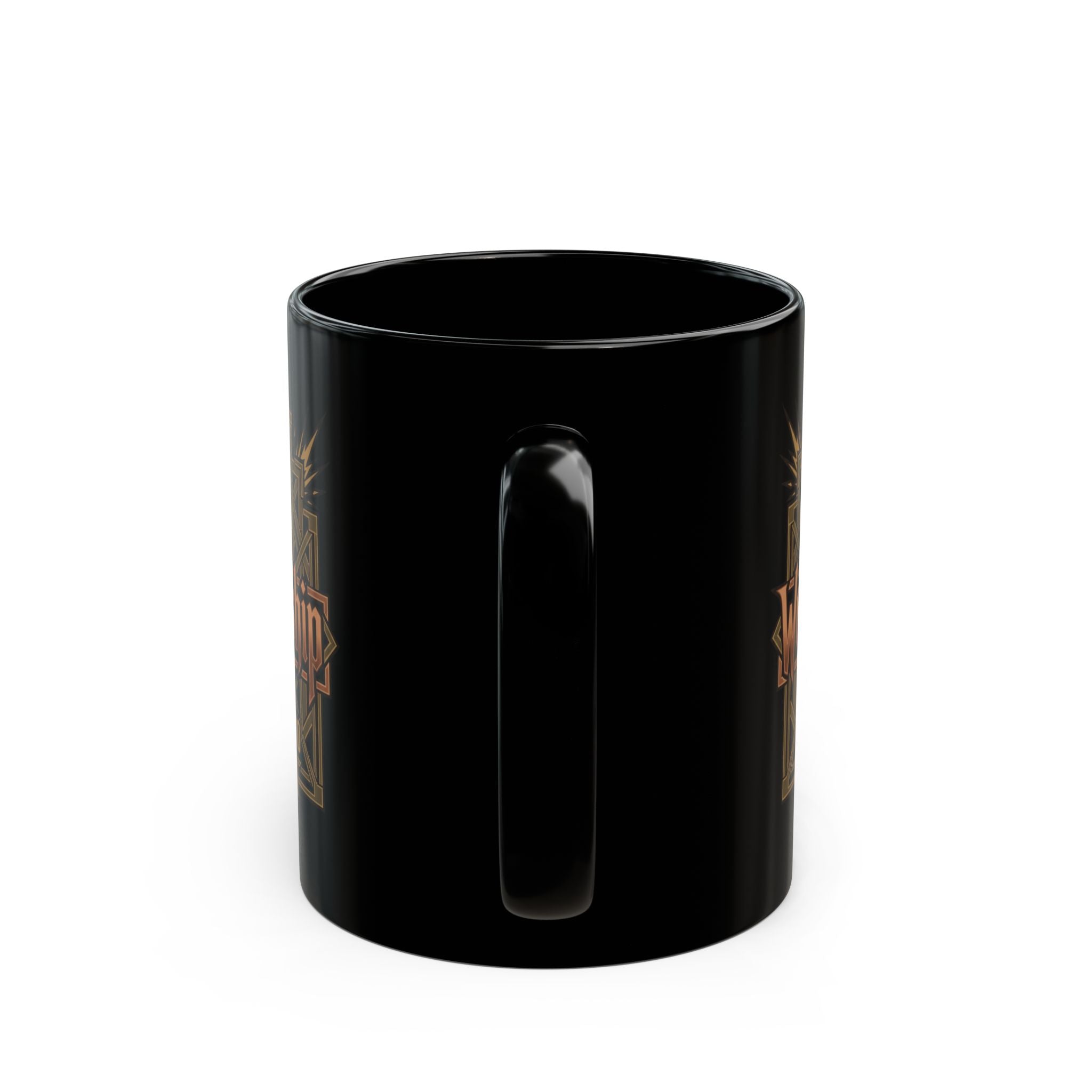 "For We Are His Workmanship" Premium Black Mug — Ephesians 2:10