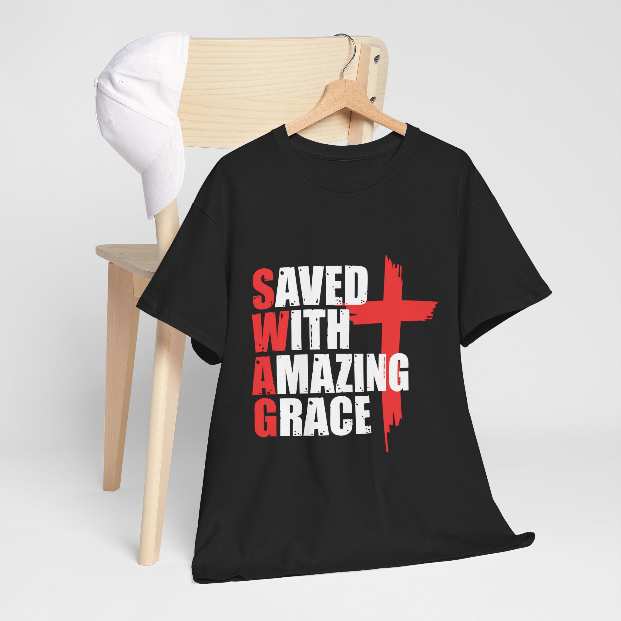 SWAG - Saved With Amazing Grace T-Shirt | John Newton Story