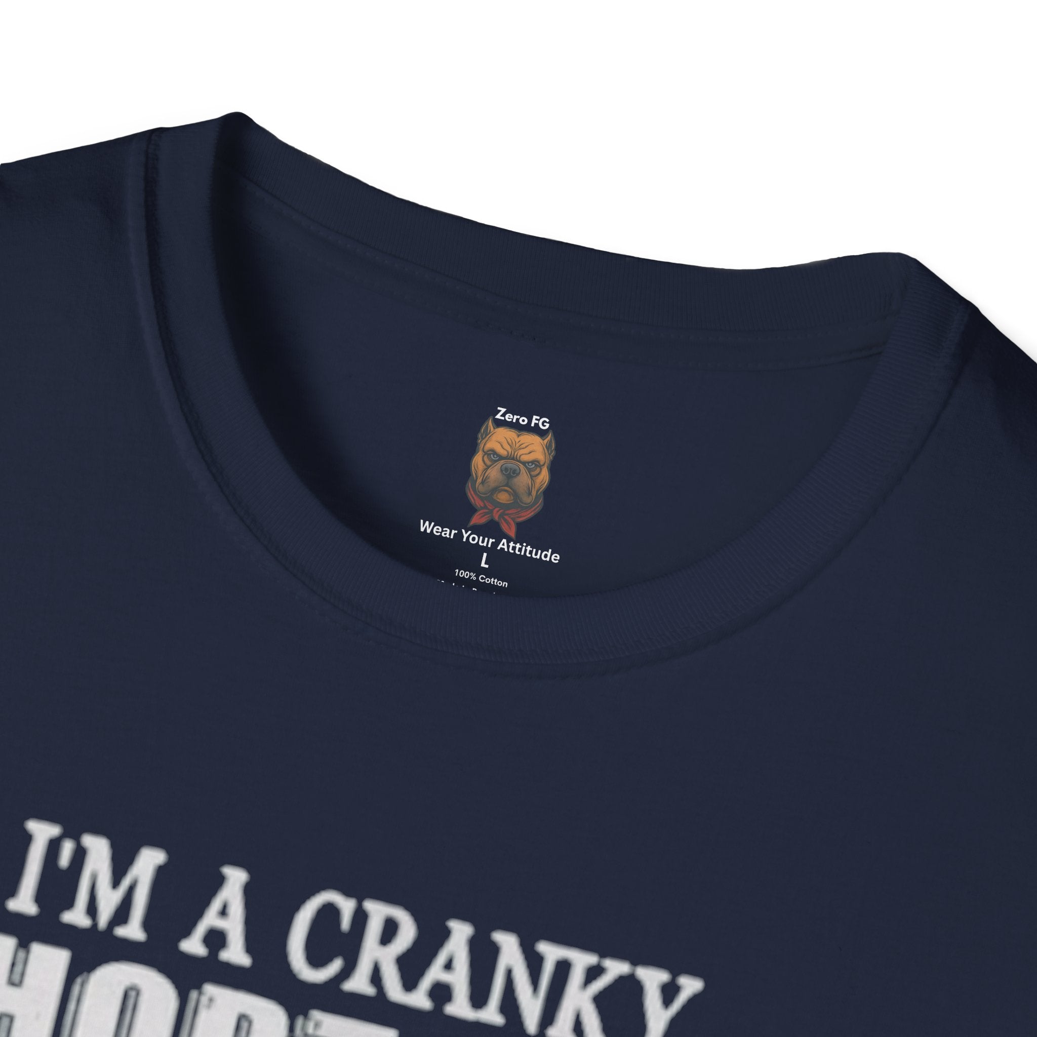 Cranky Short Girl Skeleton Tee
