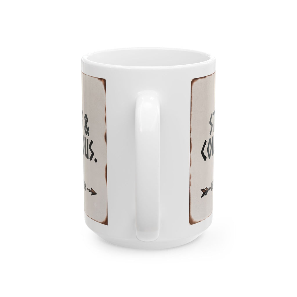 Be Strong & Courageous Mug — Deuteronomy 31:6