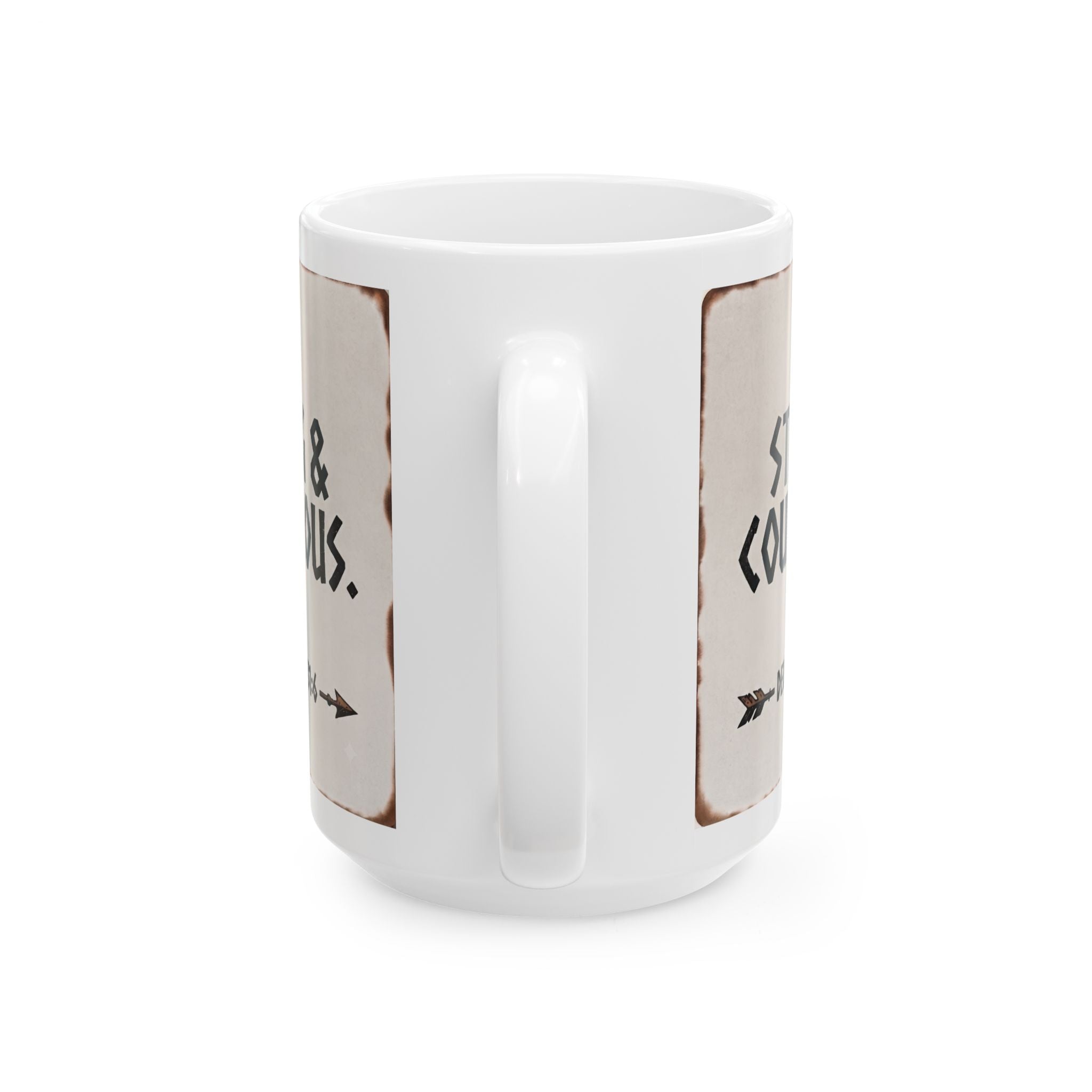 Be Strong & Courageous Mug — Deuteronomy 31:6
