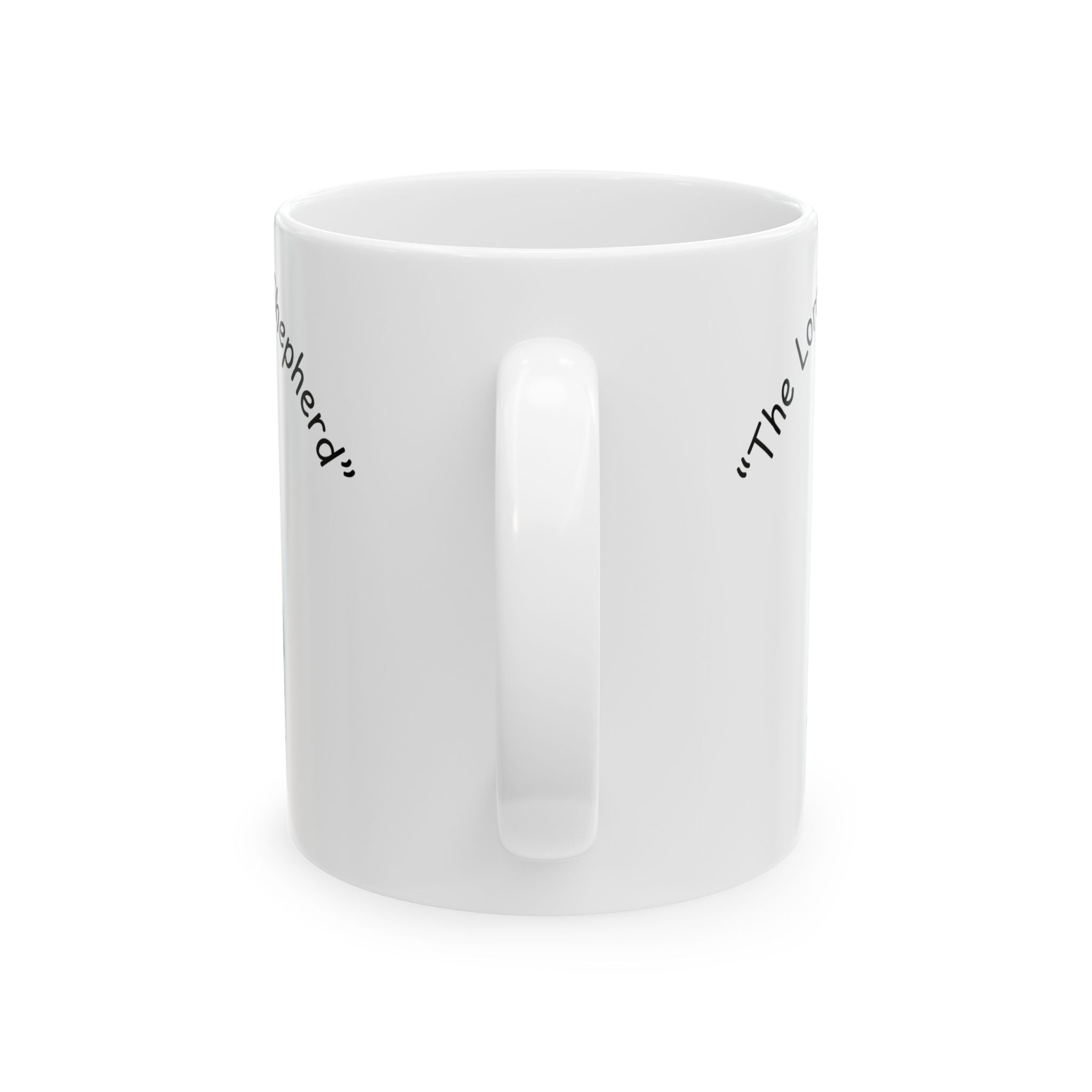 The Lord Is My Shepherd – Psalm 23 Christian Coffee Mug.