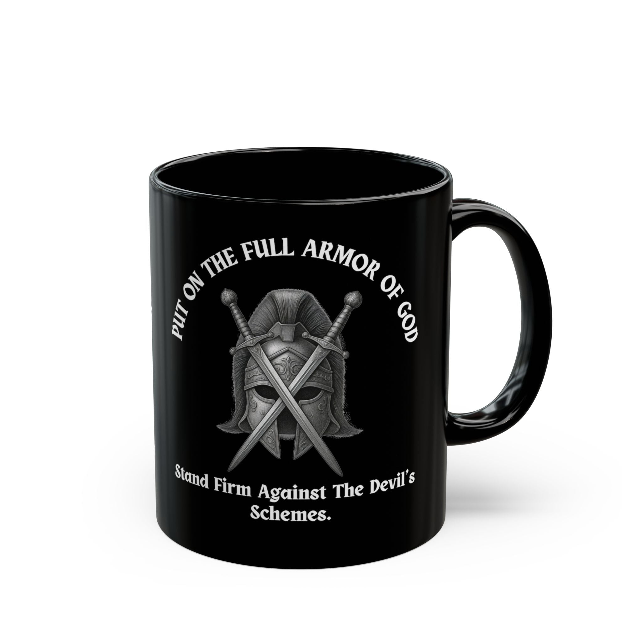 Armor of God Warrior Mug | Premium 15oz Etched Ceramic