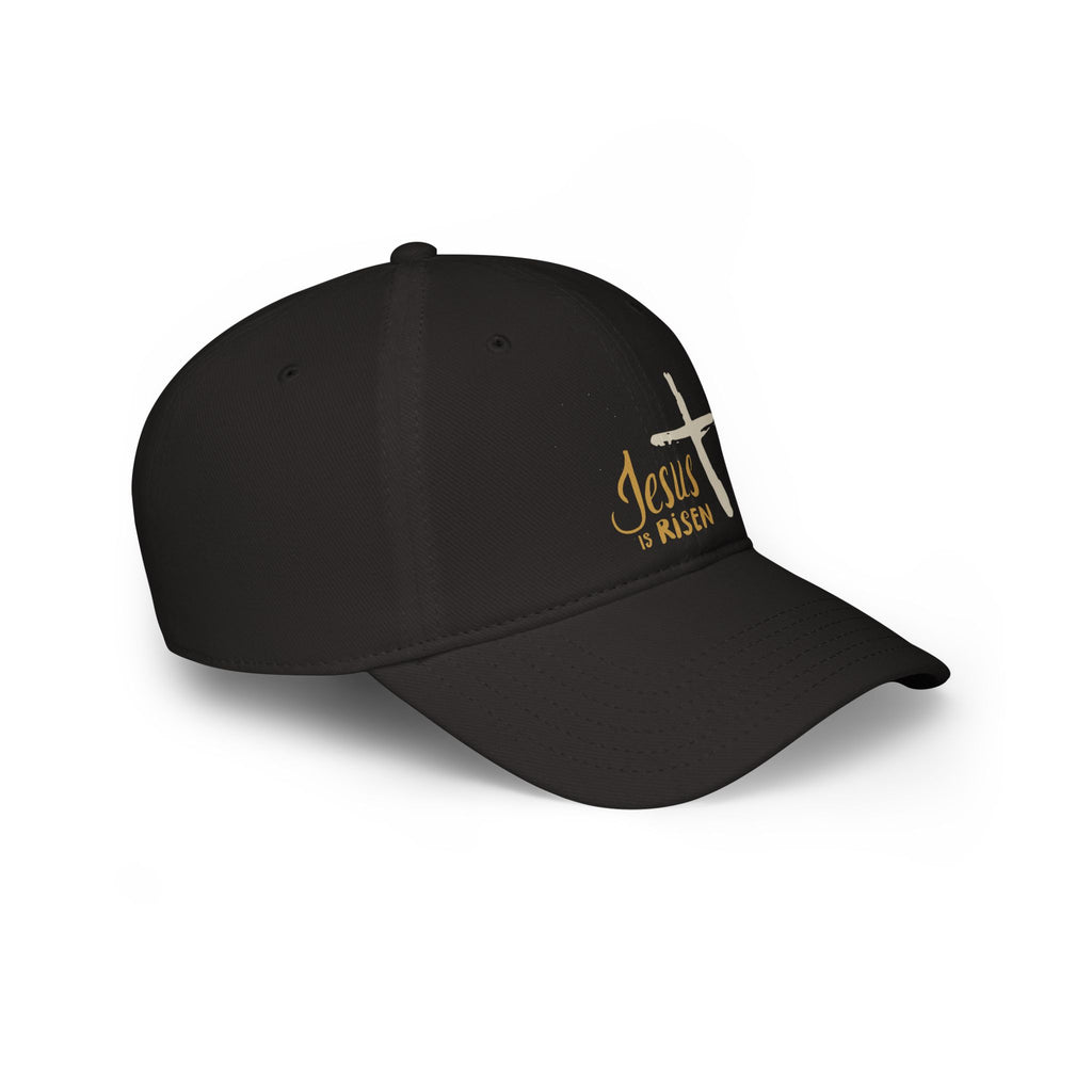 Faith-Inspired Baseball Cap, Christian Hat, Jesus is Risen Cap, Religious Gift, Everyday Faithwear