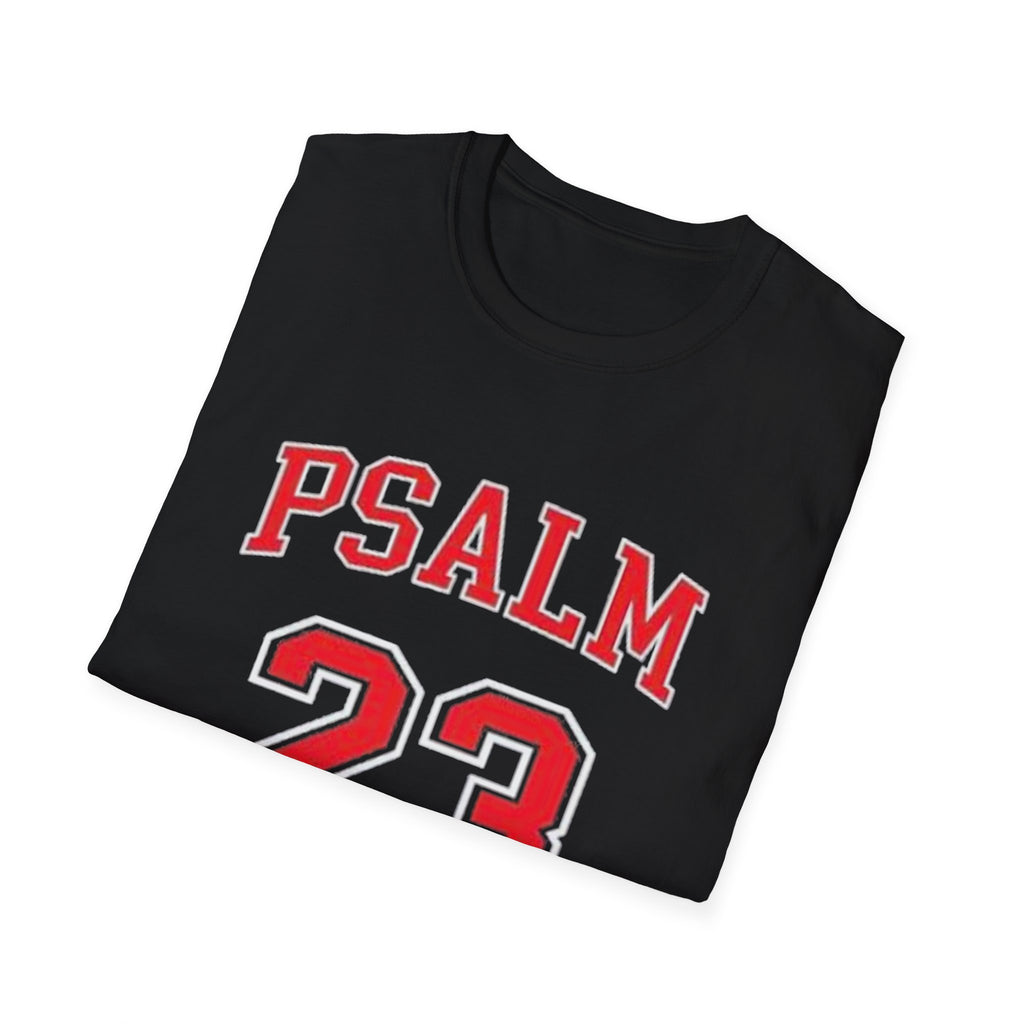Psalm 23 Tee — "The Lord Is My Shepherd" Christian Sports Jersey T-Shirt