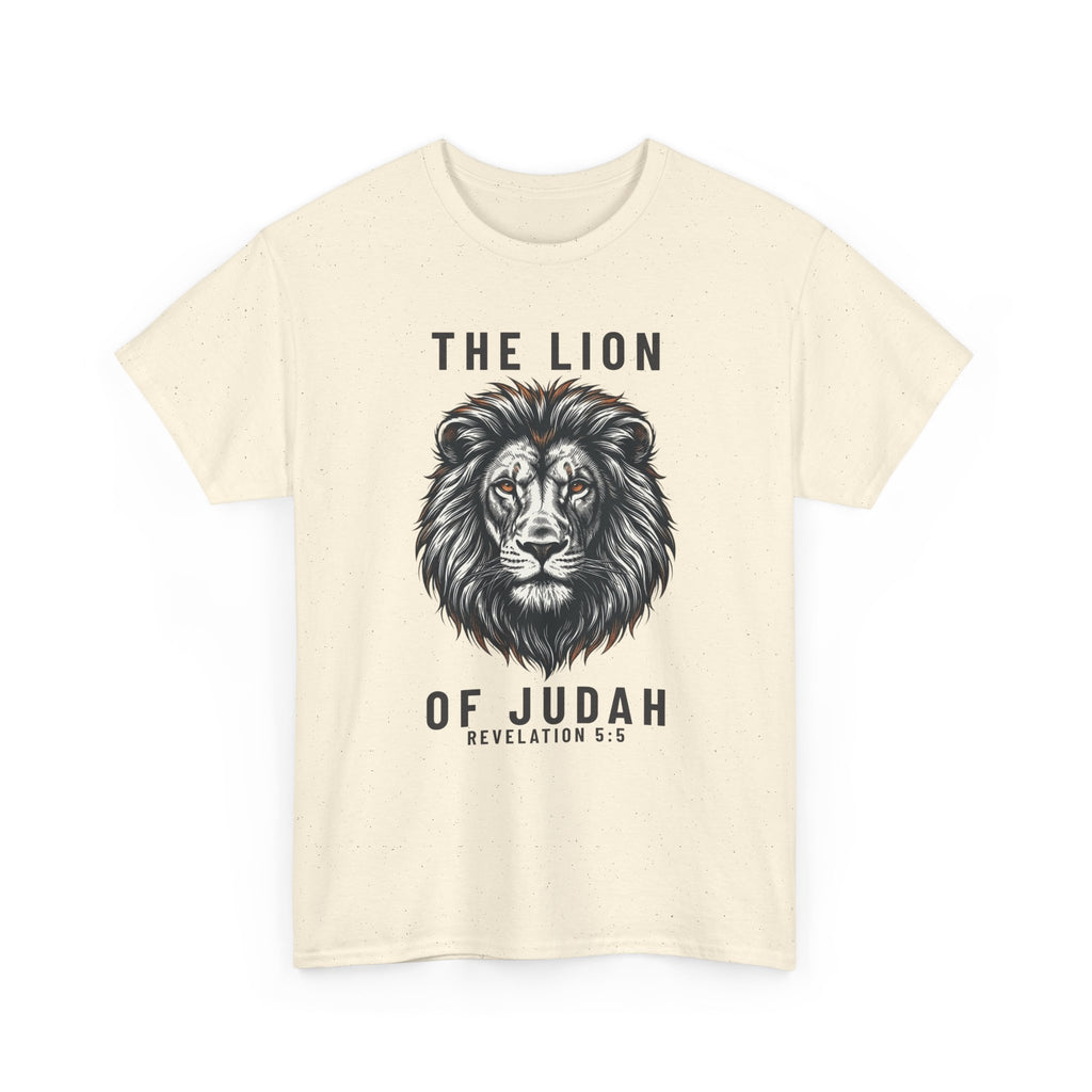 Lion of Judah | High-Contrast Premium Heavyweight T-Shirt