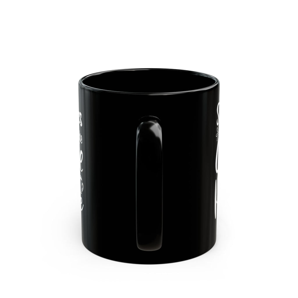 Sometimes I Like Coffee More Than People Mug | 11oz & 15oz Black Ceramic