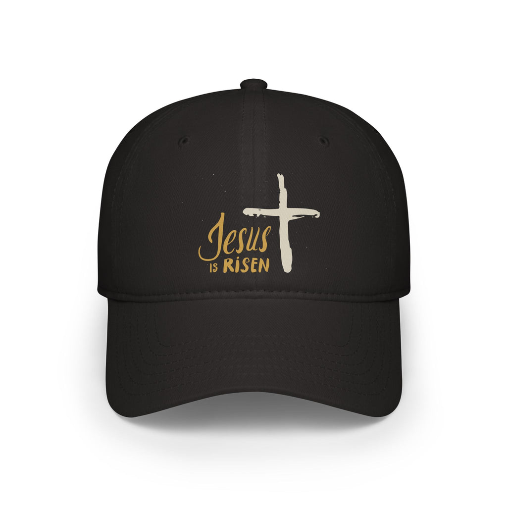 Faith-Inspired Baseball Cap, Christian Hat, Jesus is Risen Cap, Religious Gift, Everyday Faithwear