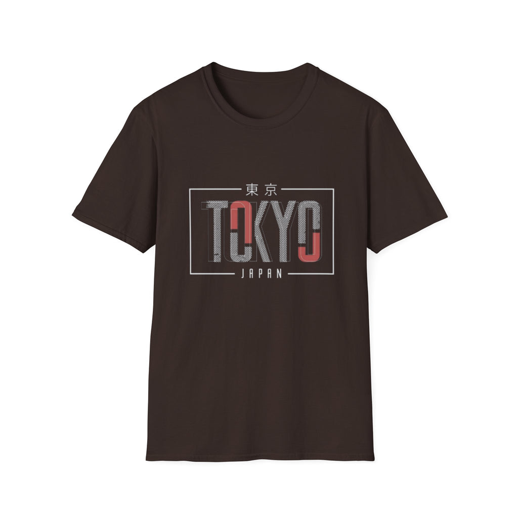 Tokyo Japan Industrial Graphic T-Shirt - Modern Streetwear Style Tee