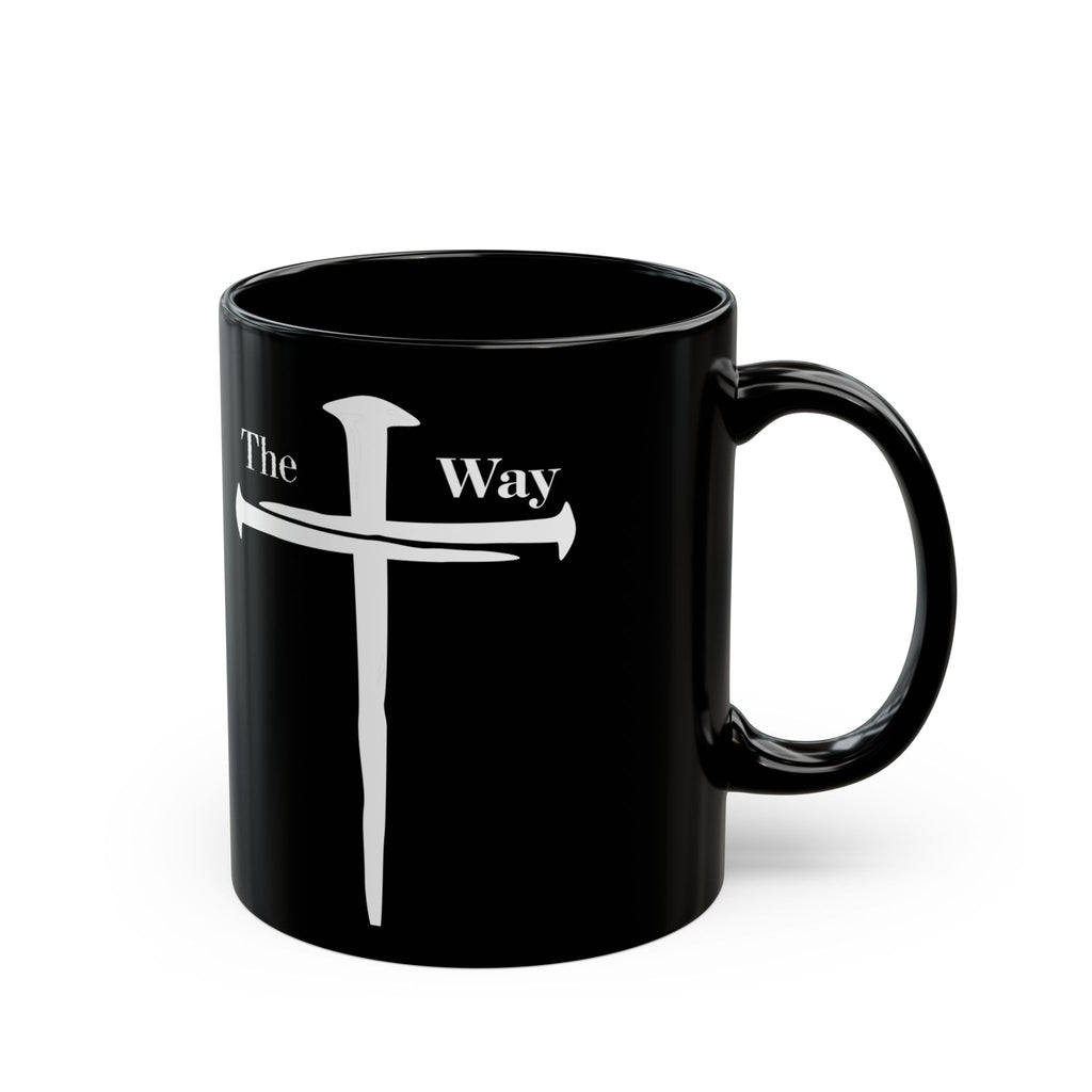 The Way – Christian Black Mug | Symbol of Faith and Truth