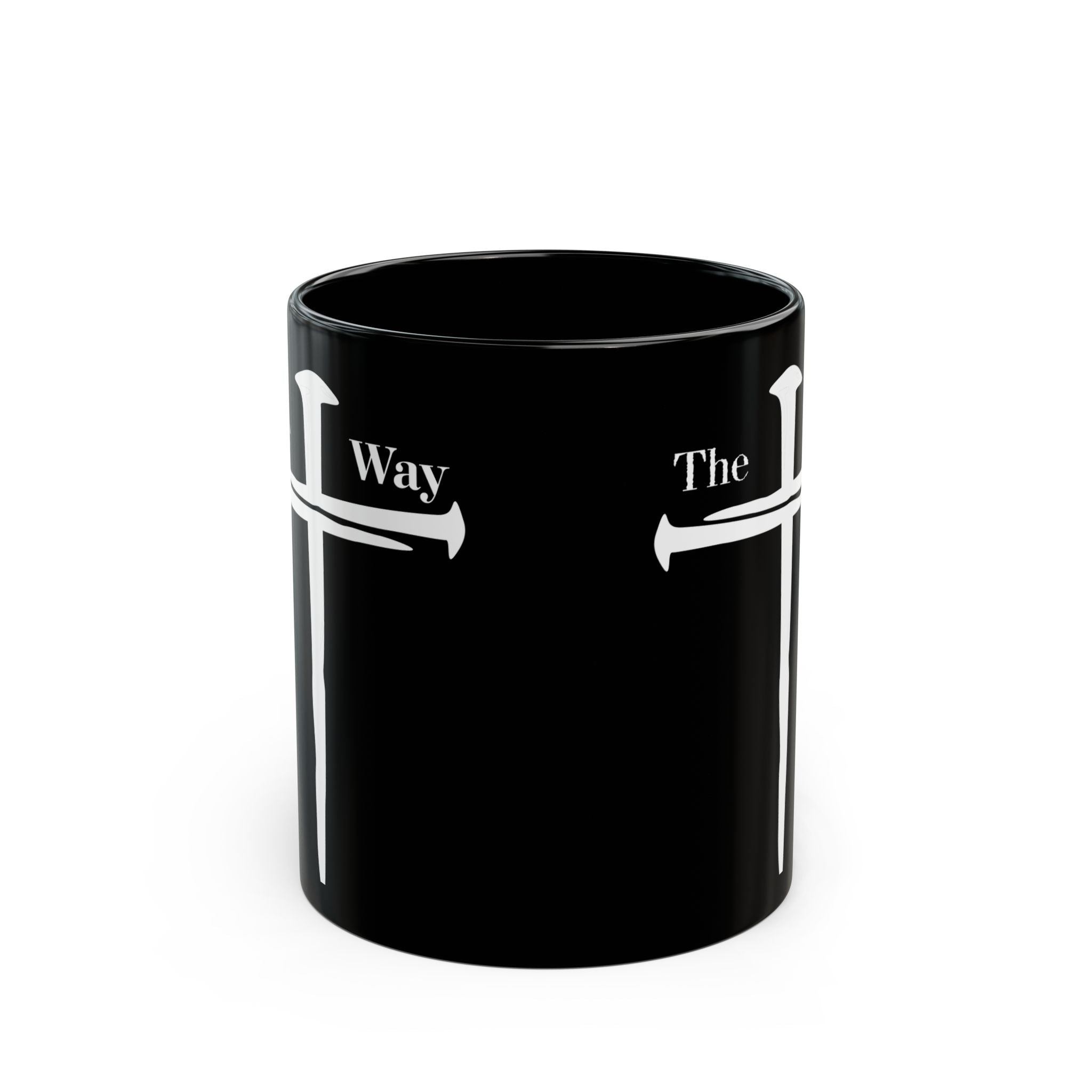 The Way – Christian Black Mug | Symbol of Faith and Truth