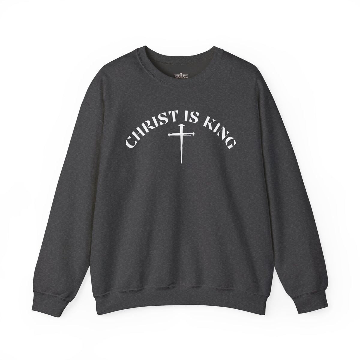 Christ Is King Crewneck Sweatshirt - Christian Faith Pullover