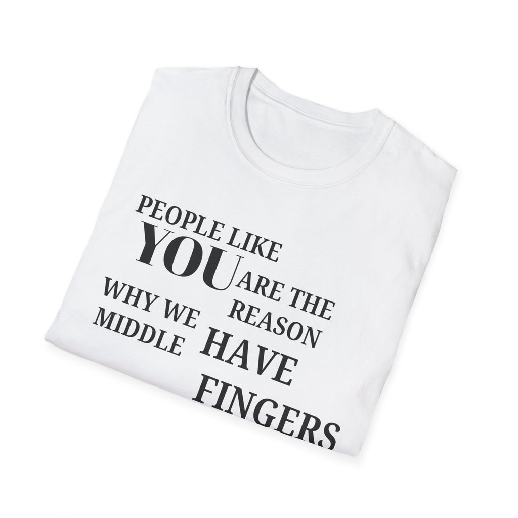 Middle Finger Tee (Light)