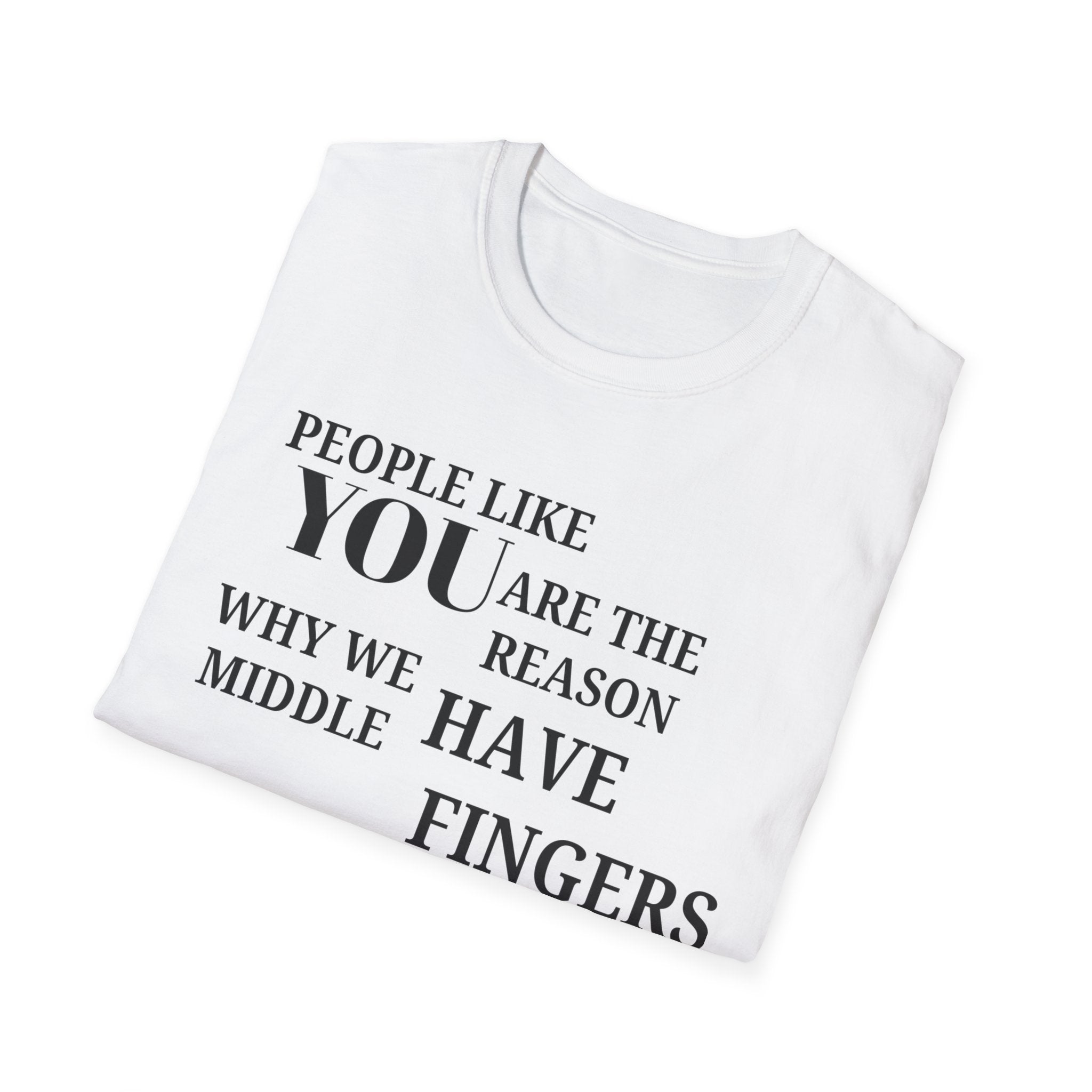 Middle Finger Tee (Light)