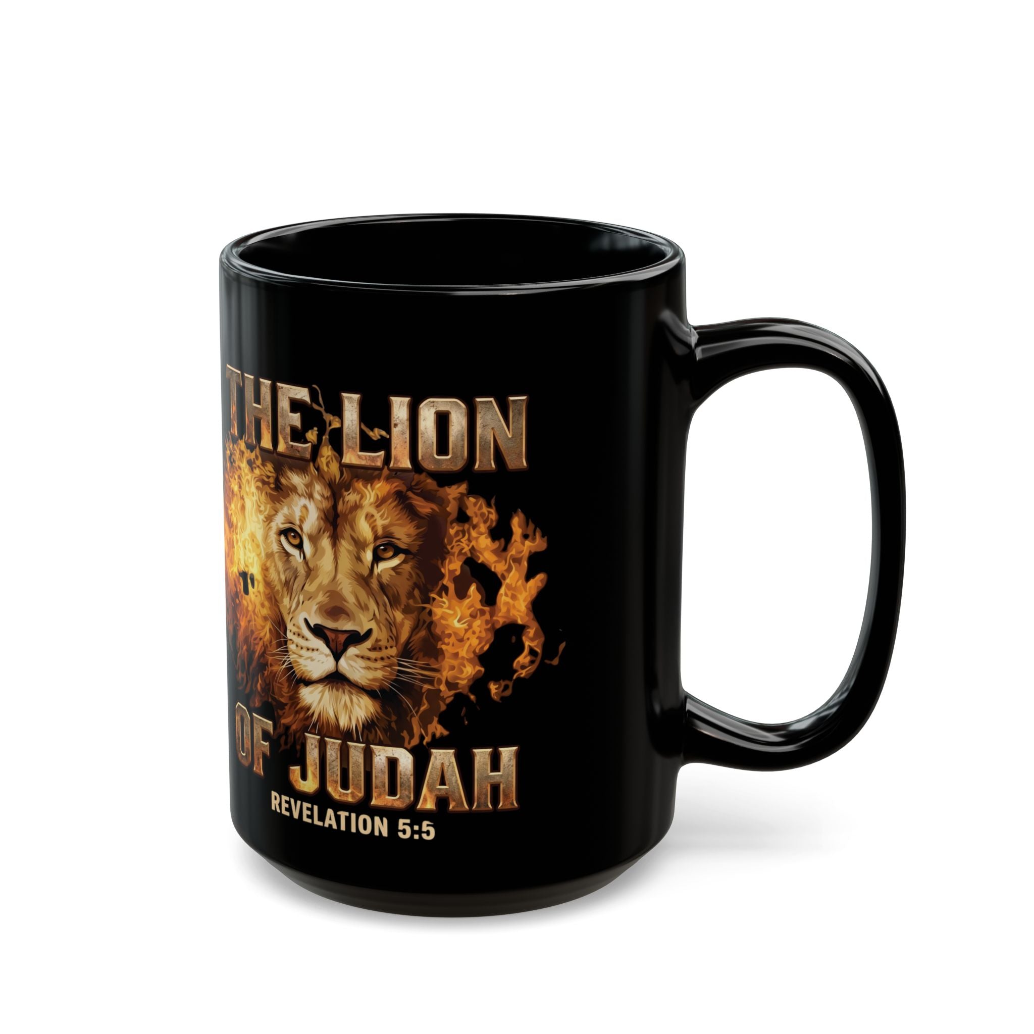 The Lion of Judah Premium 15oz Mug - Revelation 5:5