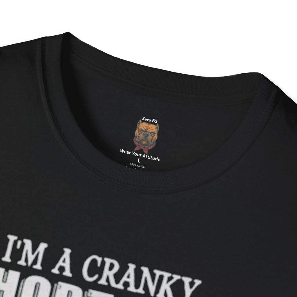 Cranky Short Girl Skeleton Tee