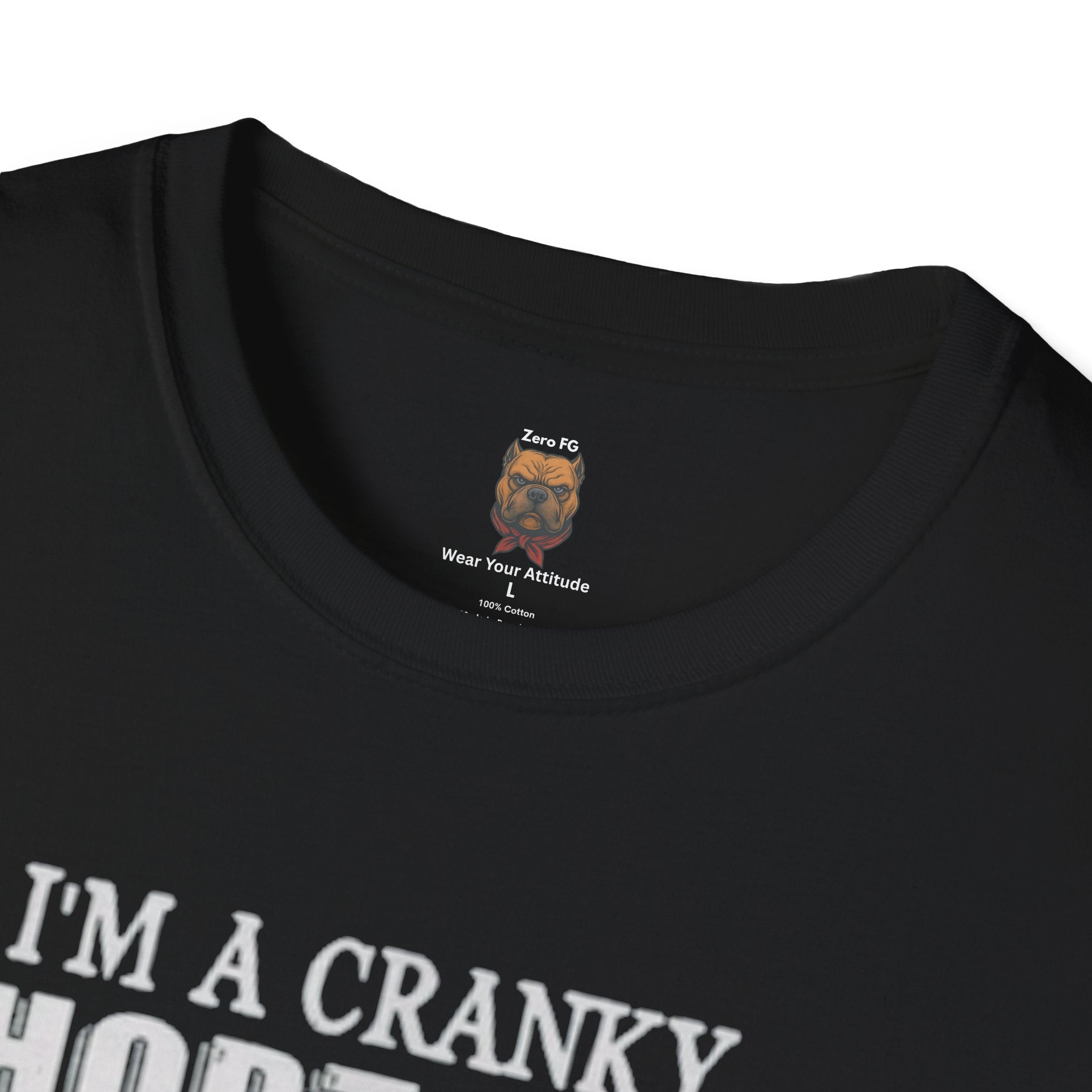 Cranky Short Girl Skeleton Tee