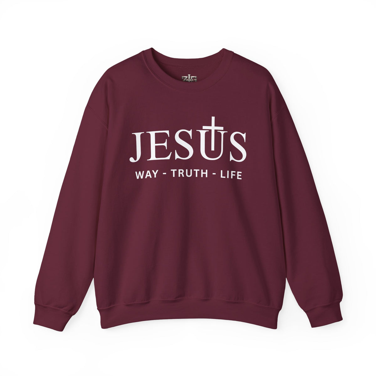 Jesus Way Truth Life Crewneck Sweatshirt | Zero FG