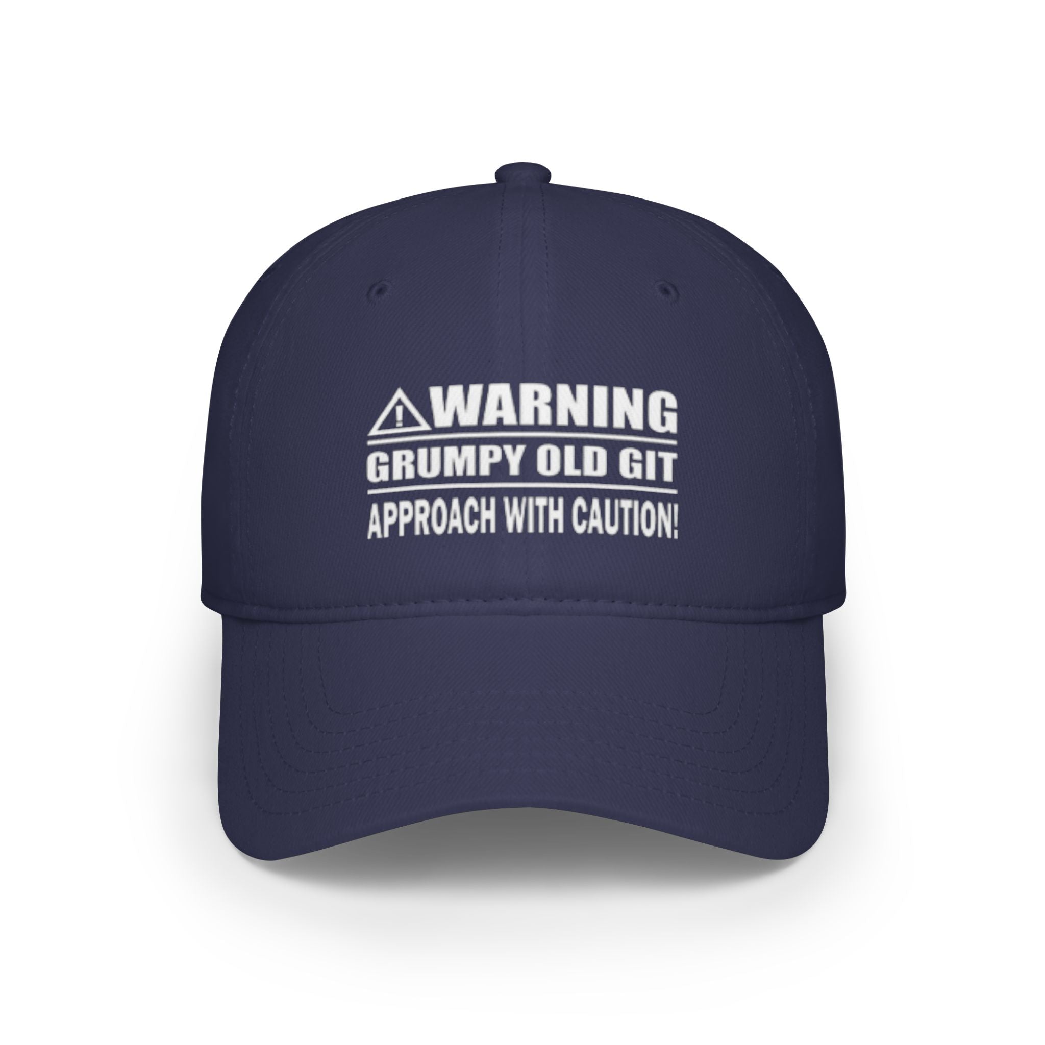 Grumpy Old Git Warning Cap - Low Profile Baseball Hat