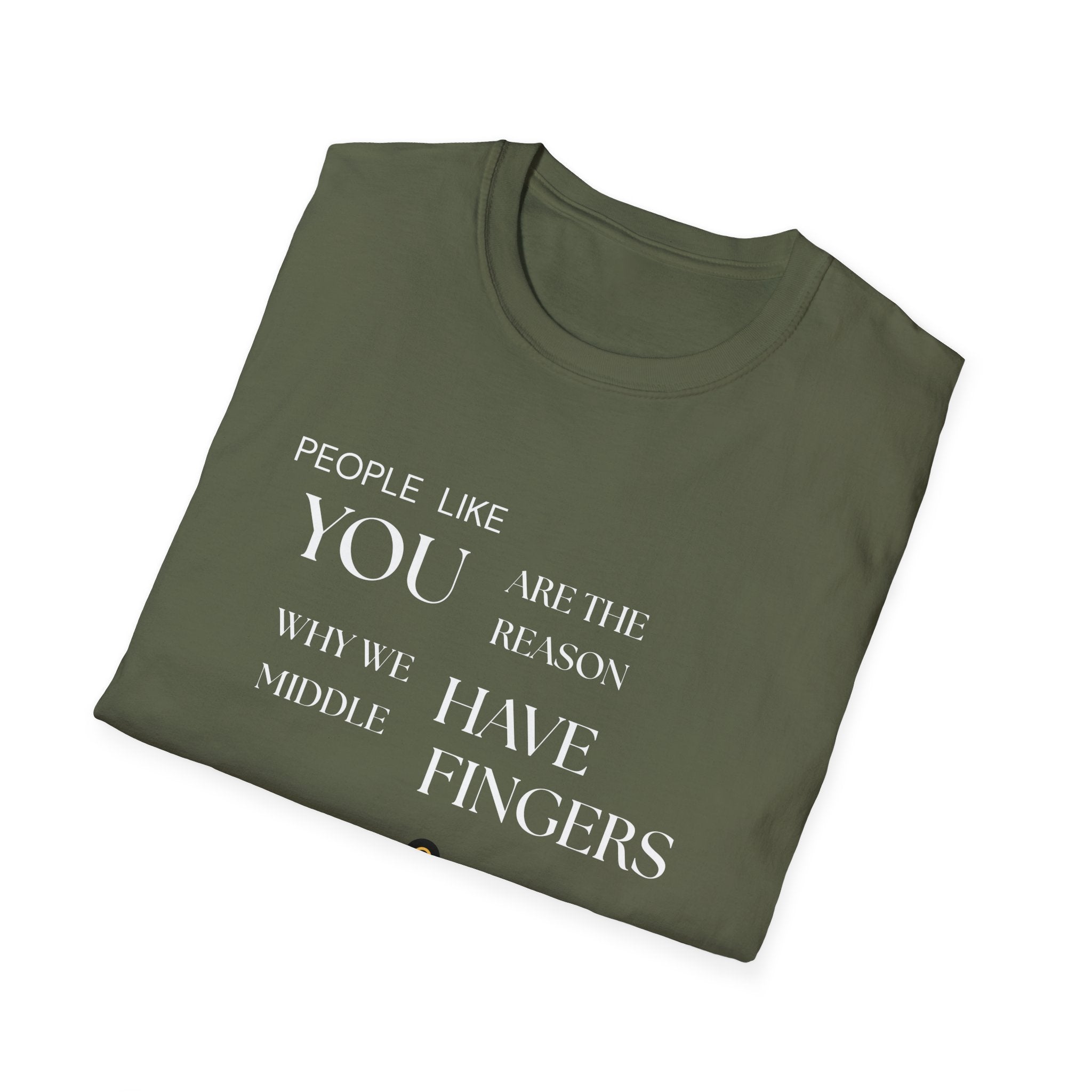 Middle Finger Tee (Dark)