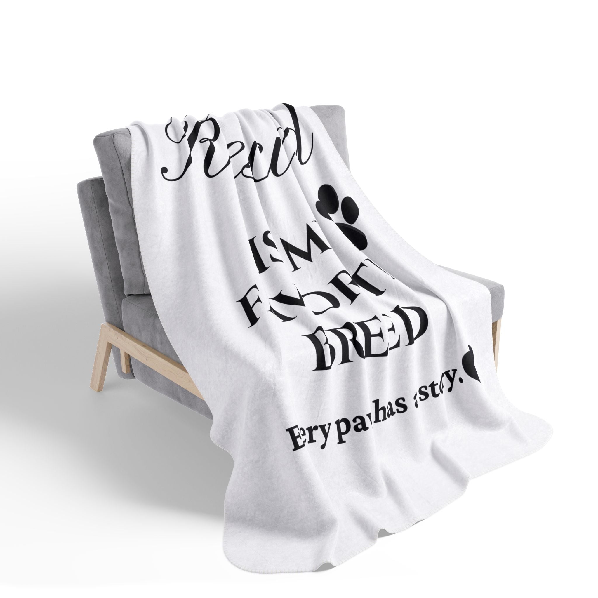 Rescued & Proud: Heavyweight Luxury Sherpa Blanket