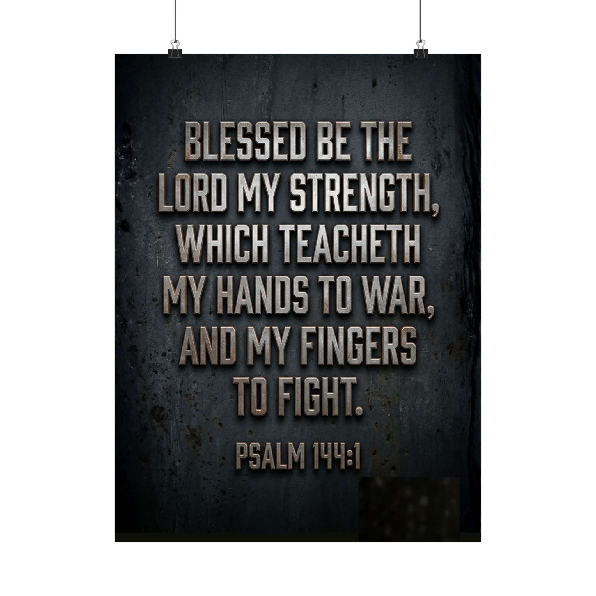 Psalm 144:1 Wall Art
