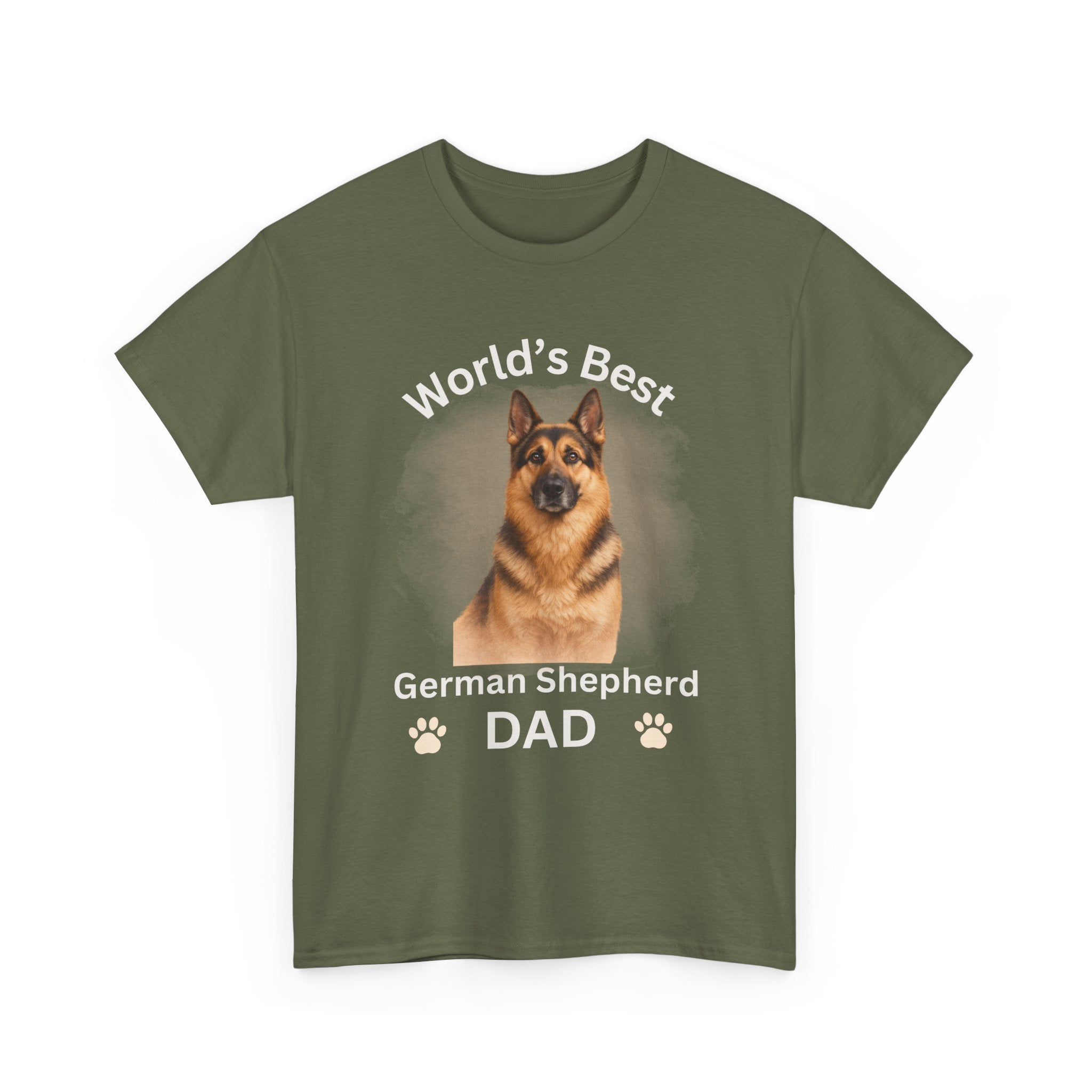 World's Best German Shepherd Dad T-Shirt