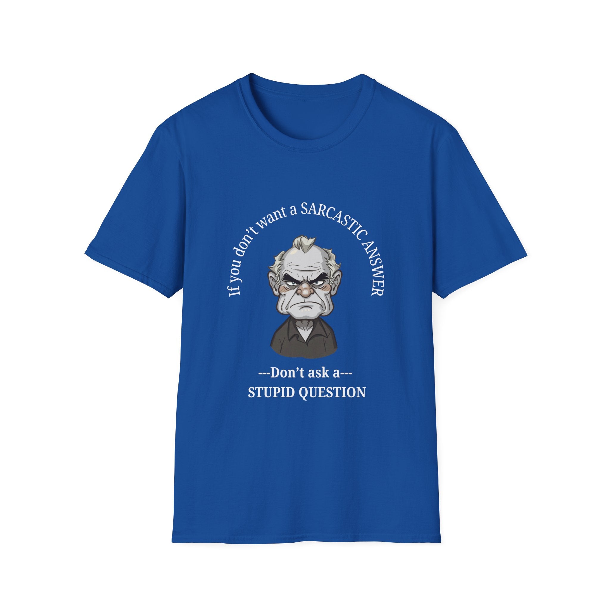 Sarcastic Answer Tee (Dark)