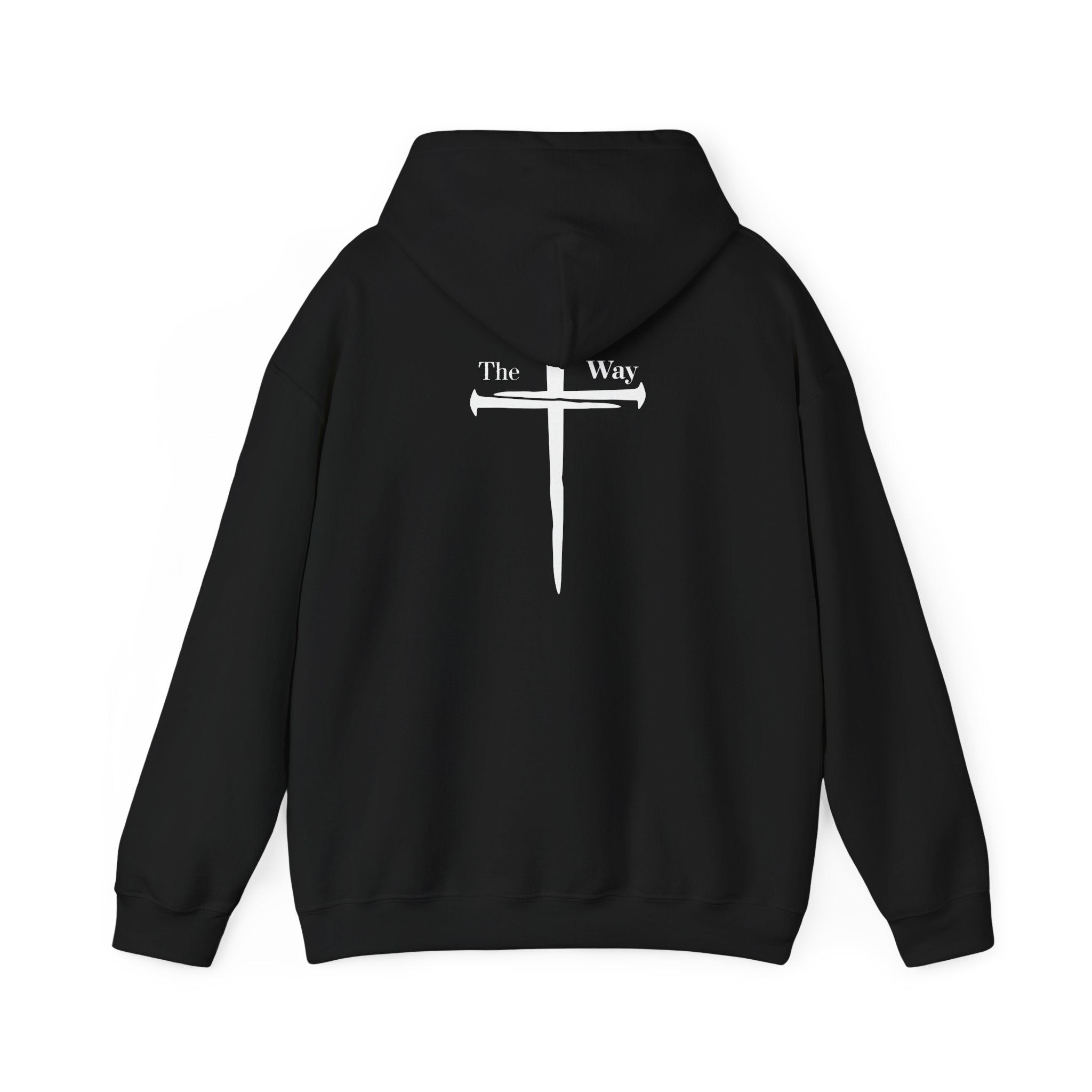 The Way Cross Hoodie – Front & Back Faith Design