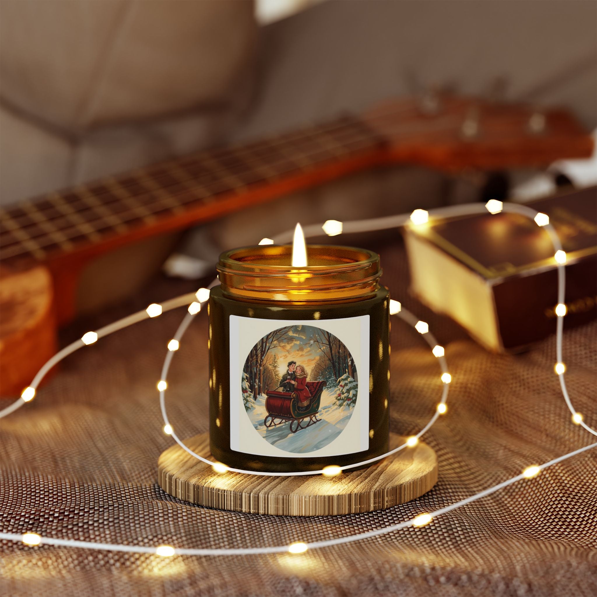 Holiday Sleigh Candle (4oz & 9oz)