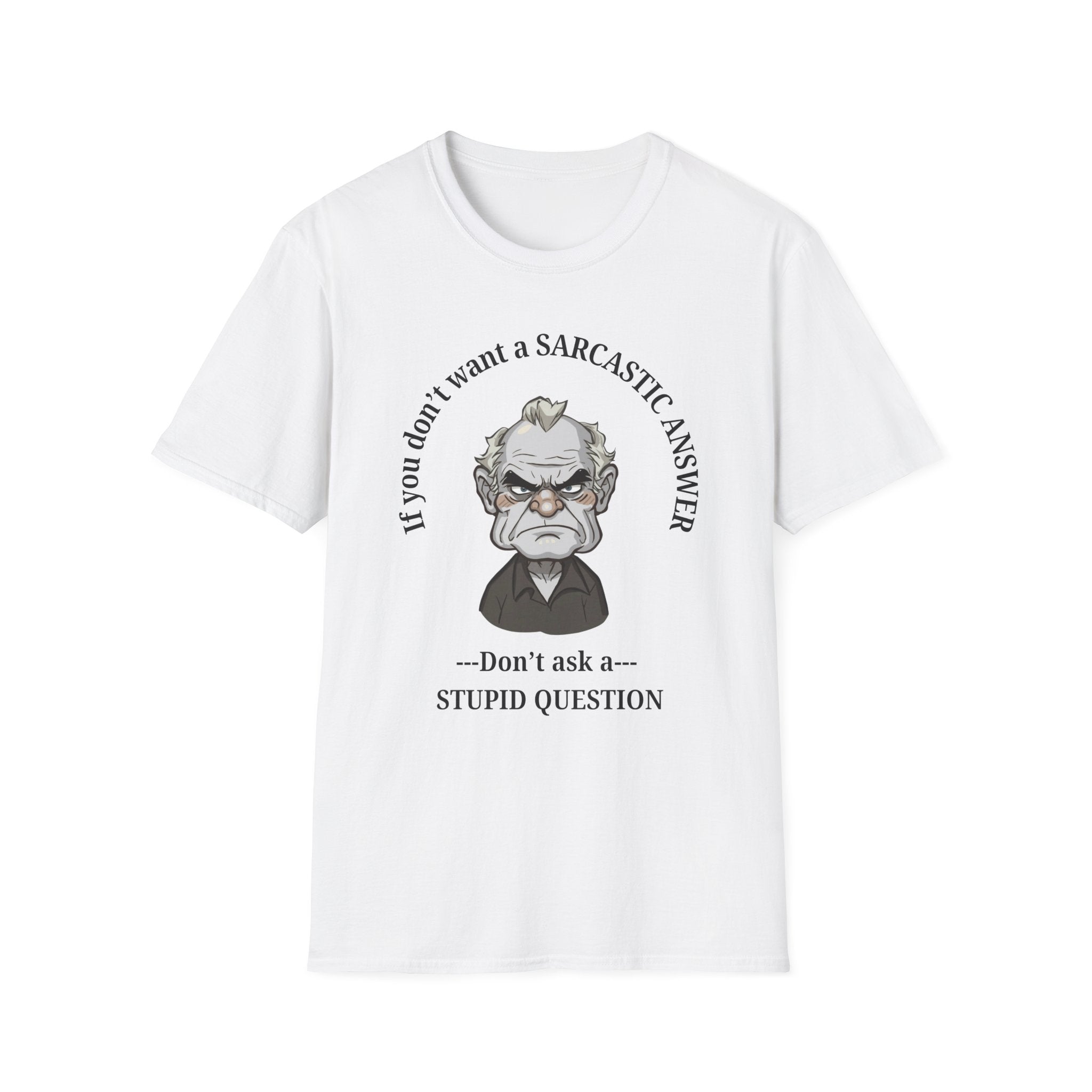 Sarcastic Answer Tee (Light)