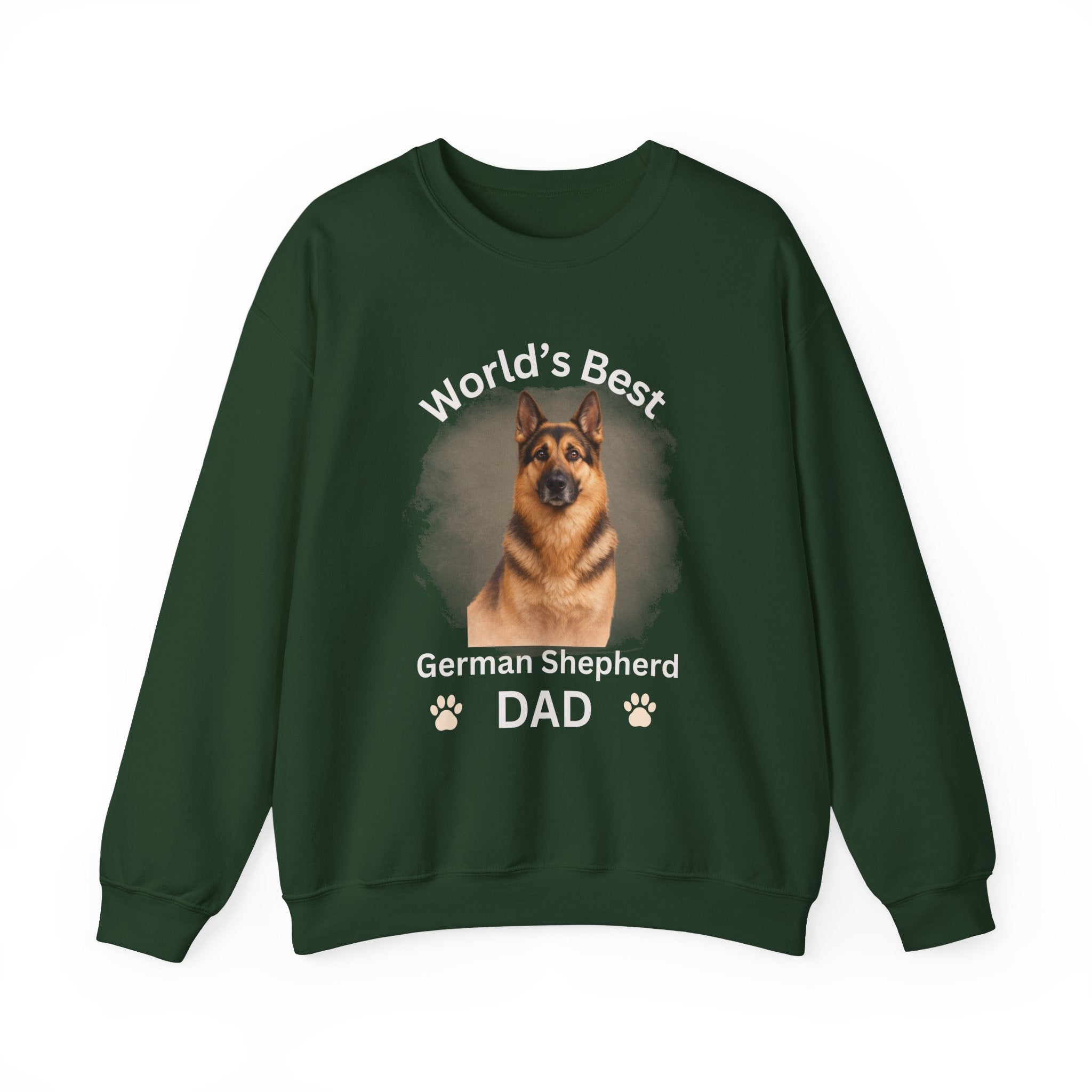 German Shepherd Dad - Premium Photo-Style Crewneck Sweatshirt
