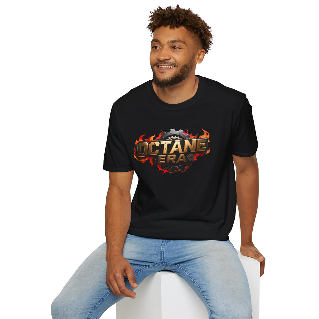 Unisex Gaming Tee - Octane Era, Retro Gamer Shirt, Casual Wear, Gift for Gamers, Video Game Merchandise, Birthday Gift