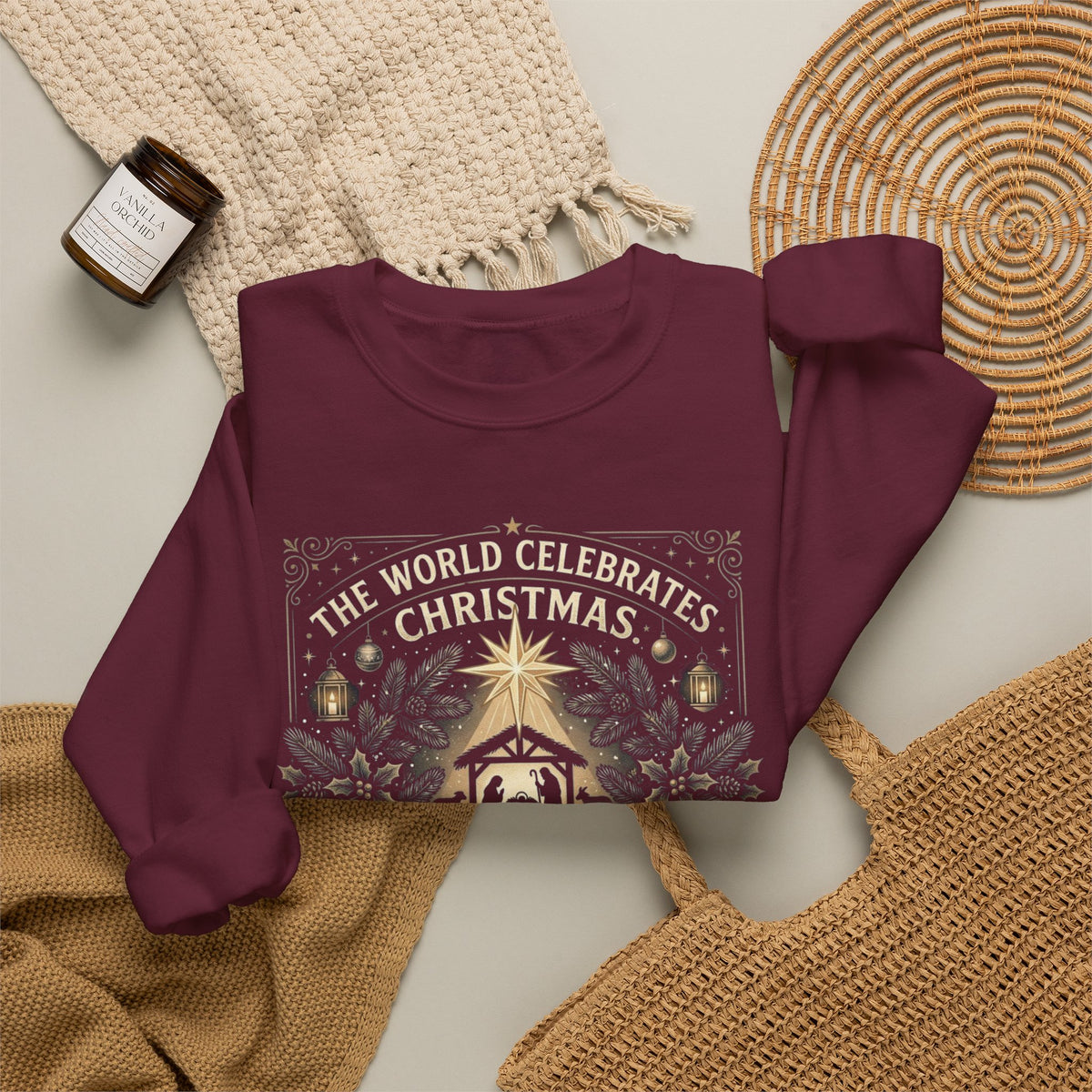 Christian Christmas Sweatshirt – Do They Remember Christ?