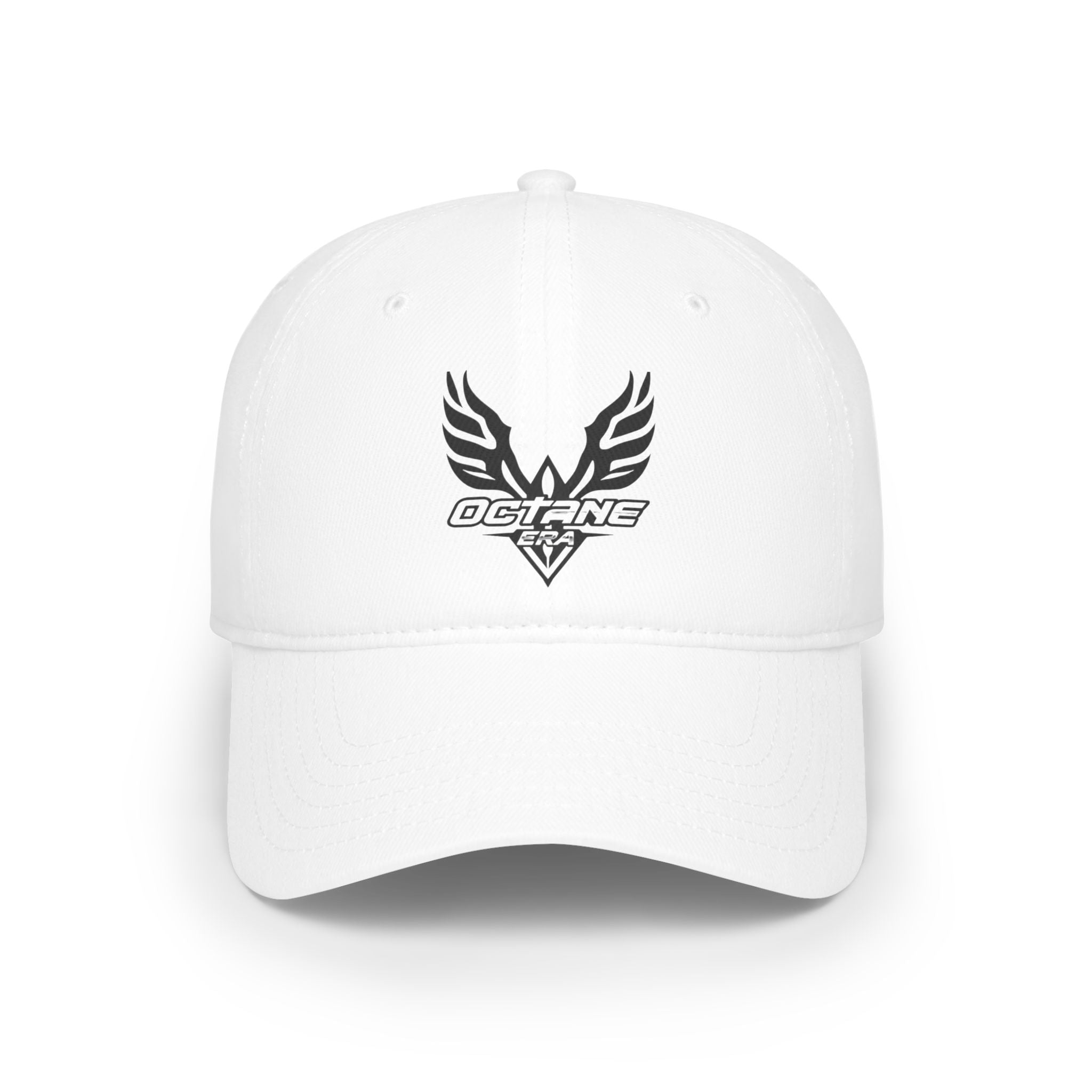 Sporty Low Profile Baseball Cap with Phoenix Design