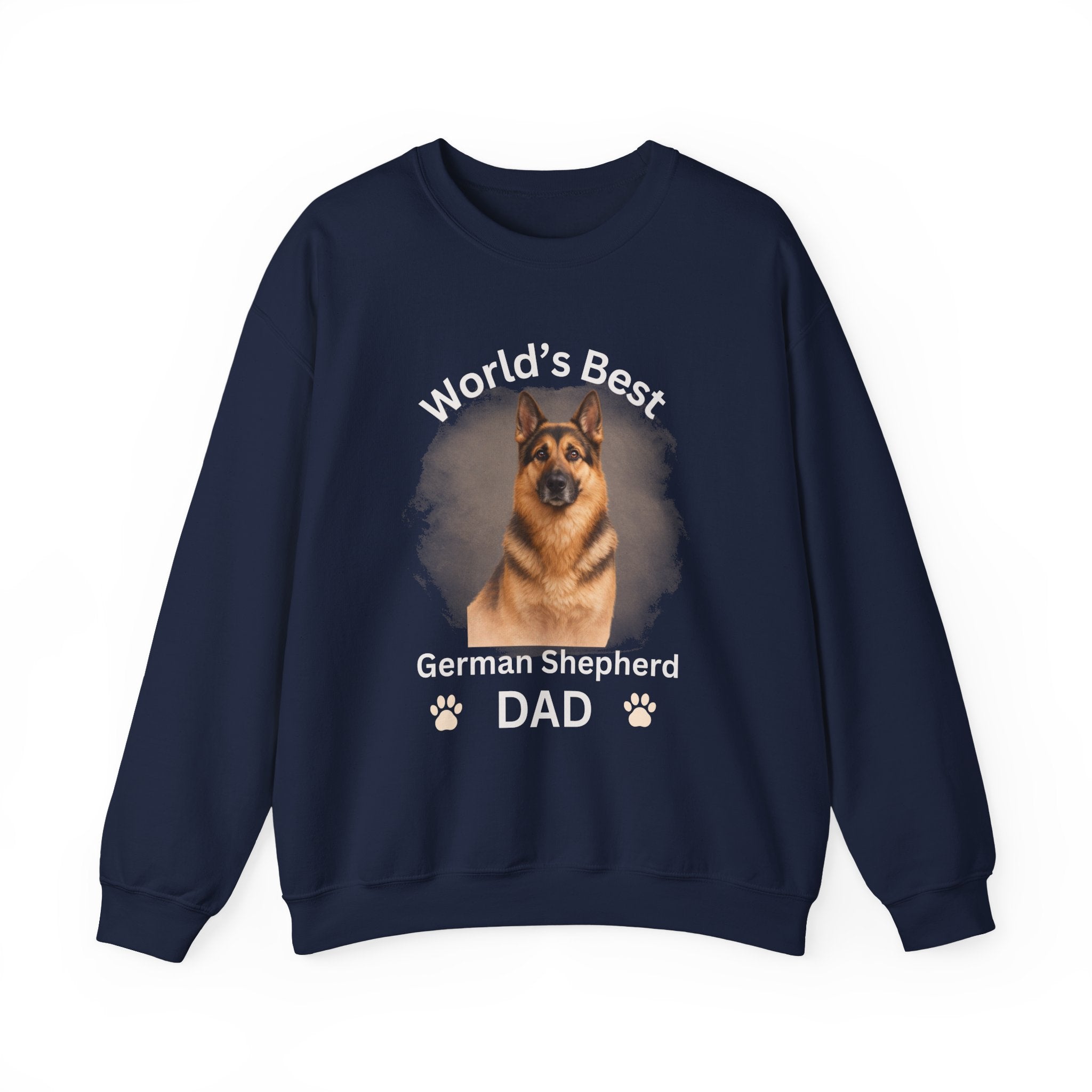 German Shepherd Dad - Premium Photo-Style Crewneck Sweatshirt