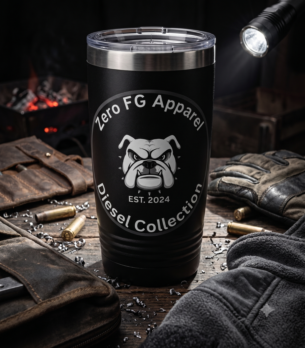 Diesel Collection: 20oz Stainless Steel Travel Mug