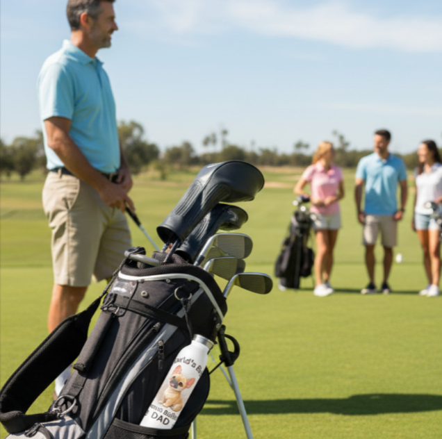 World’s Best French Bulldog Dad Water Bottle – Reusable Stainless Bottle